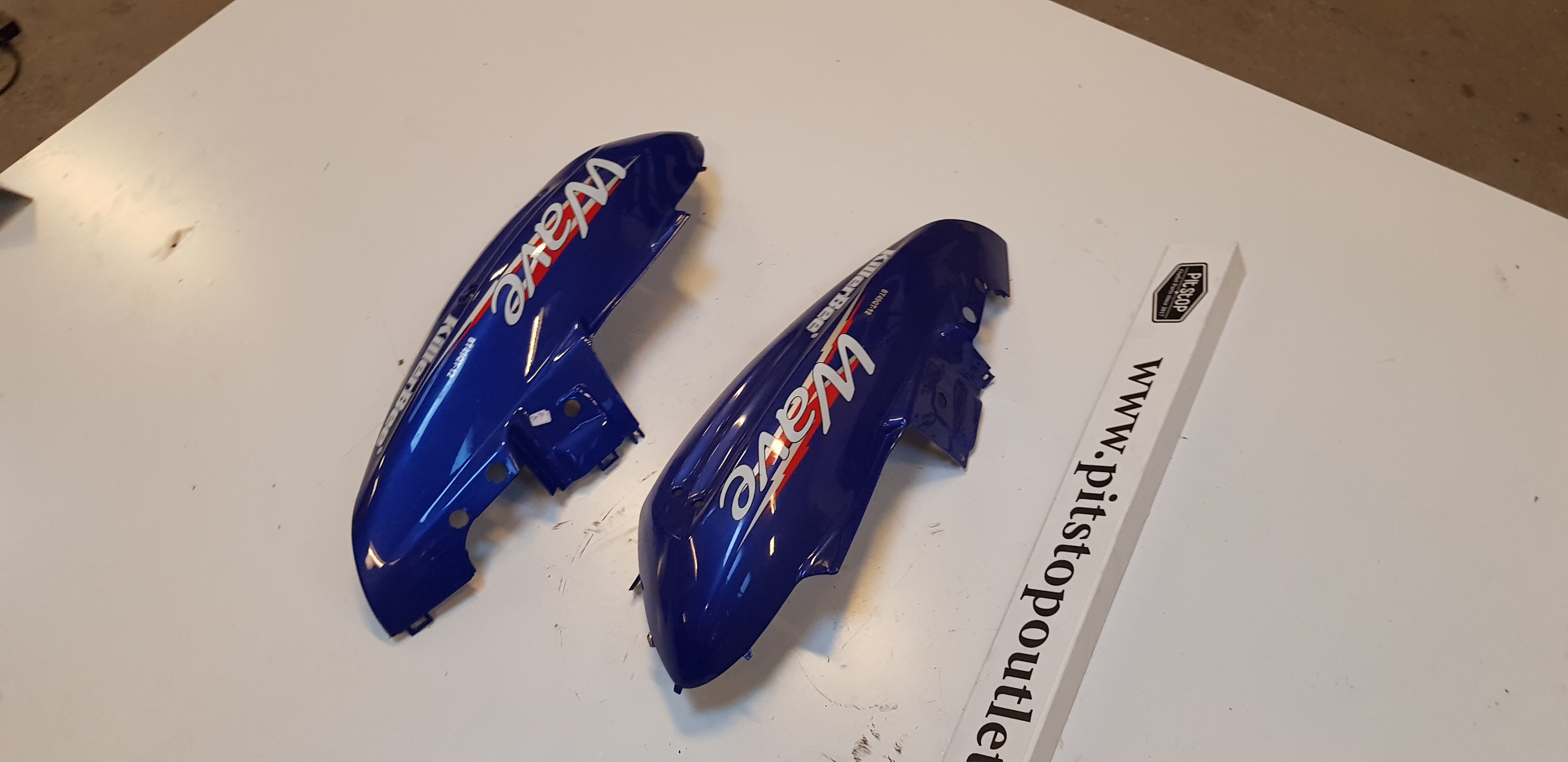 Zijkappen (Blauw)