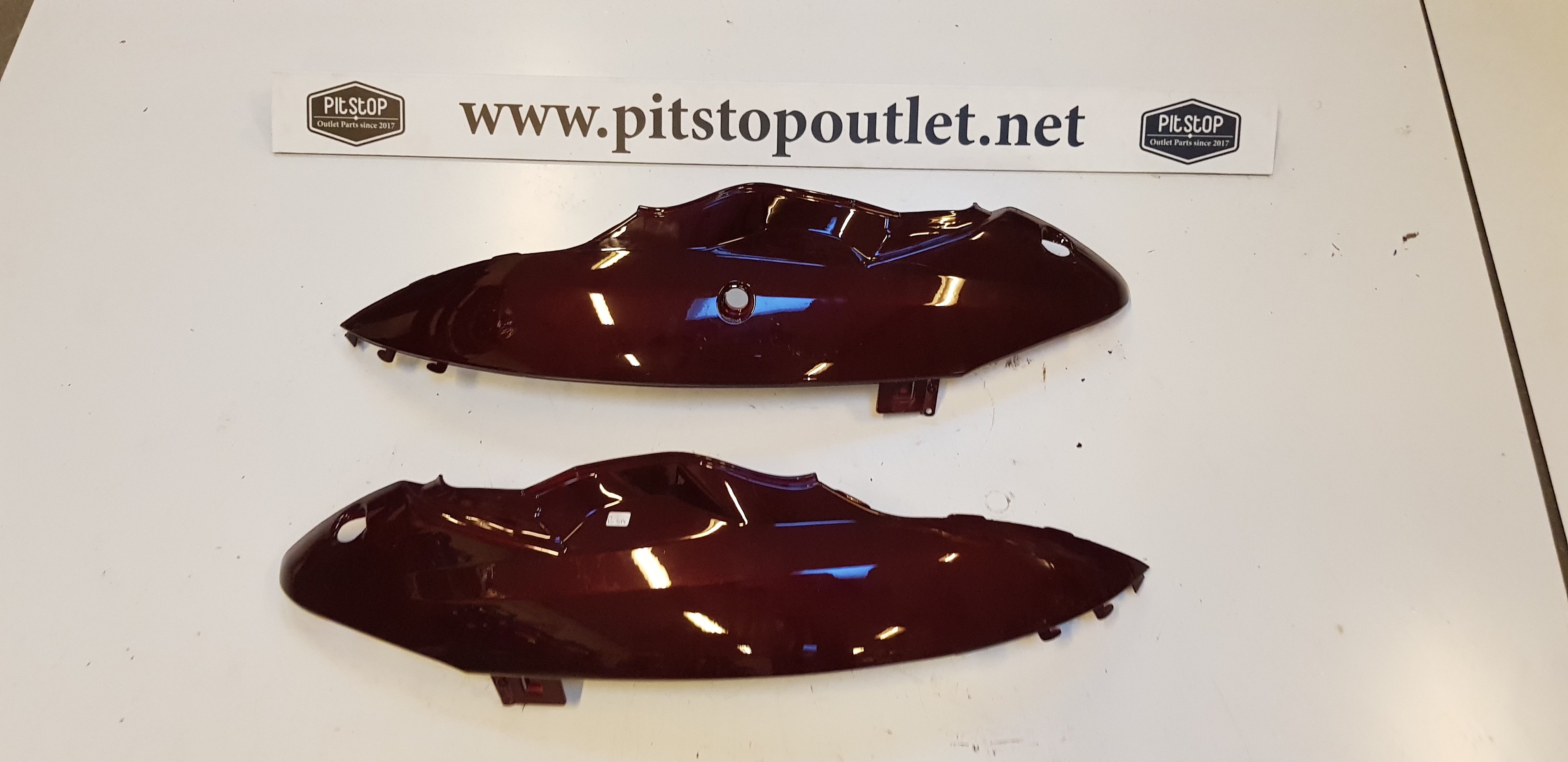 Zijkappen (Bordeaux Rood)