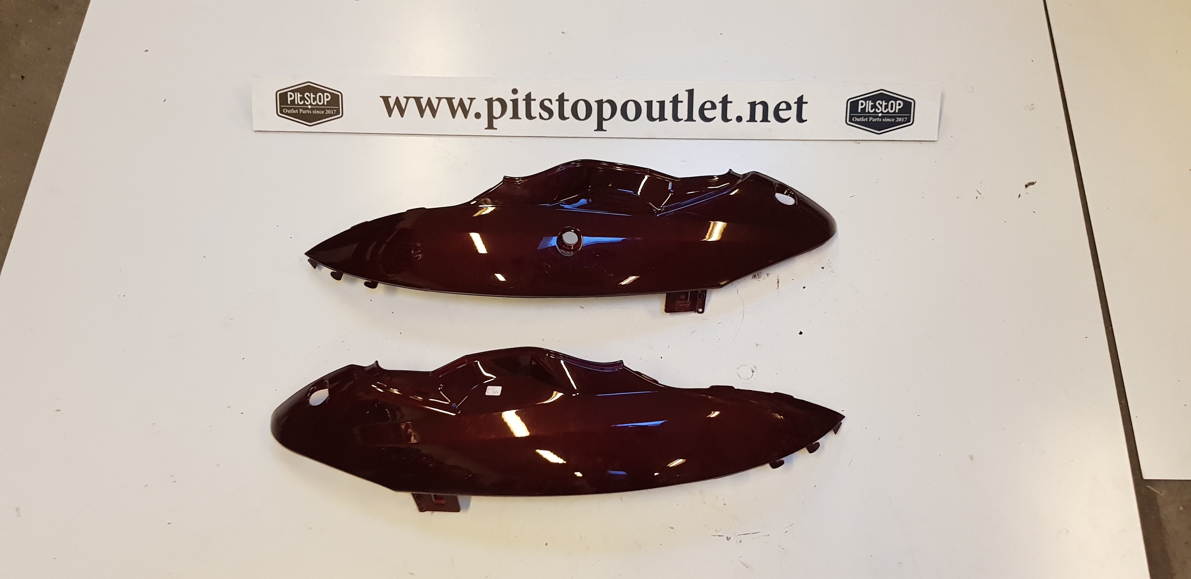 Zijkappen (Bordeaux Rood)
