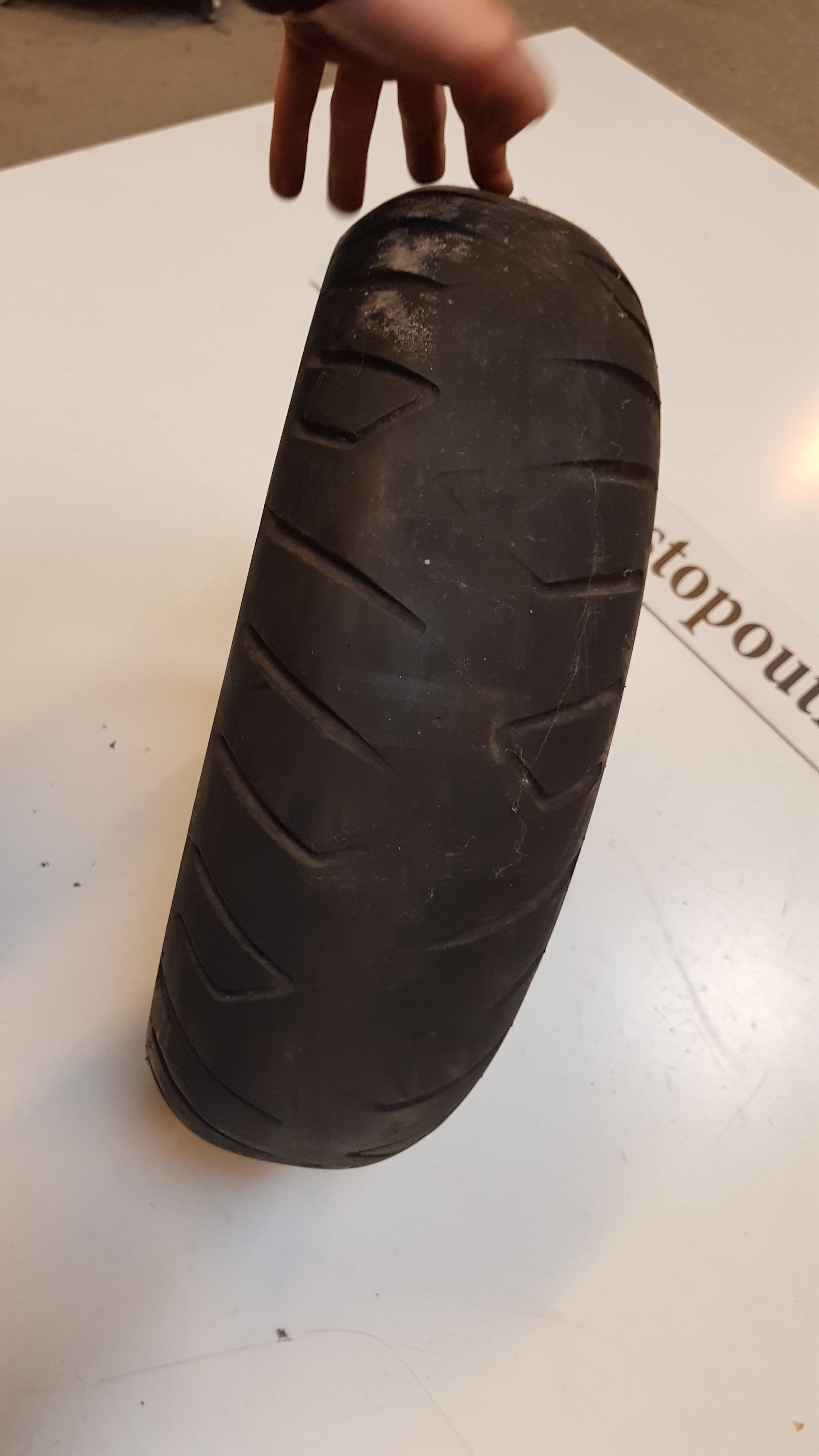 Achterwiel (Schade)