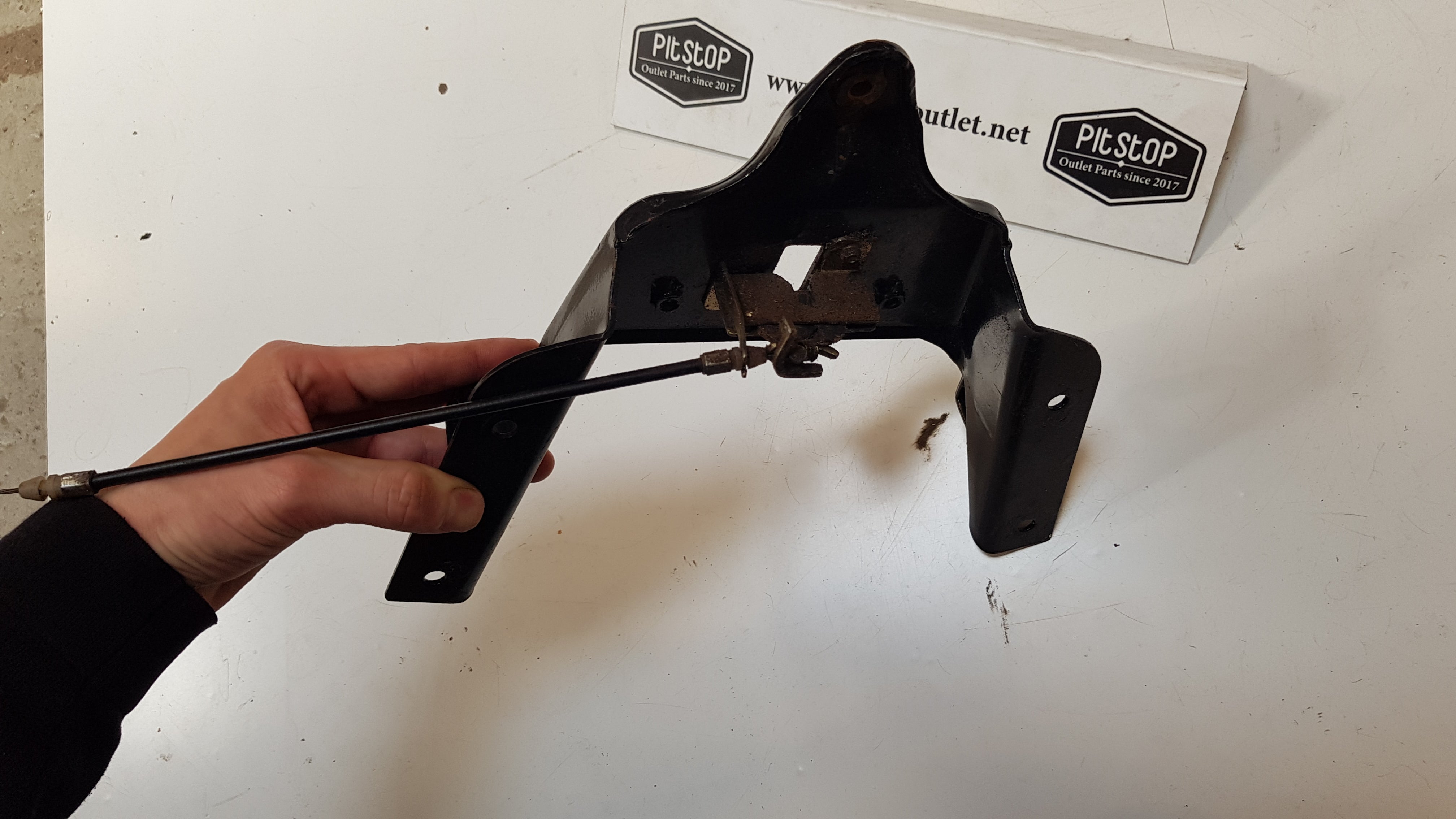 Beugel+Slot Mechanisme