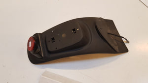 Italjet Torpedo Achterspatbord (Zwart)