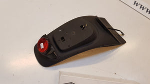 Italjet Torpedo Achterspatbord (Zwart)