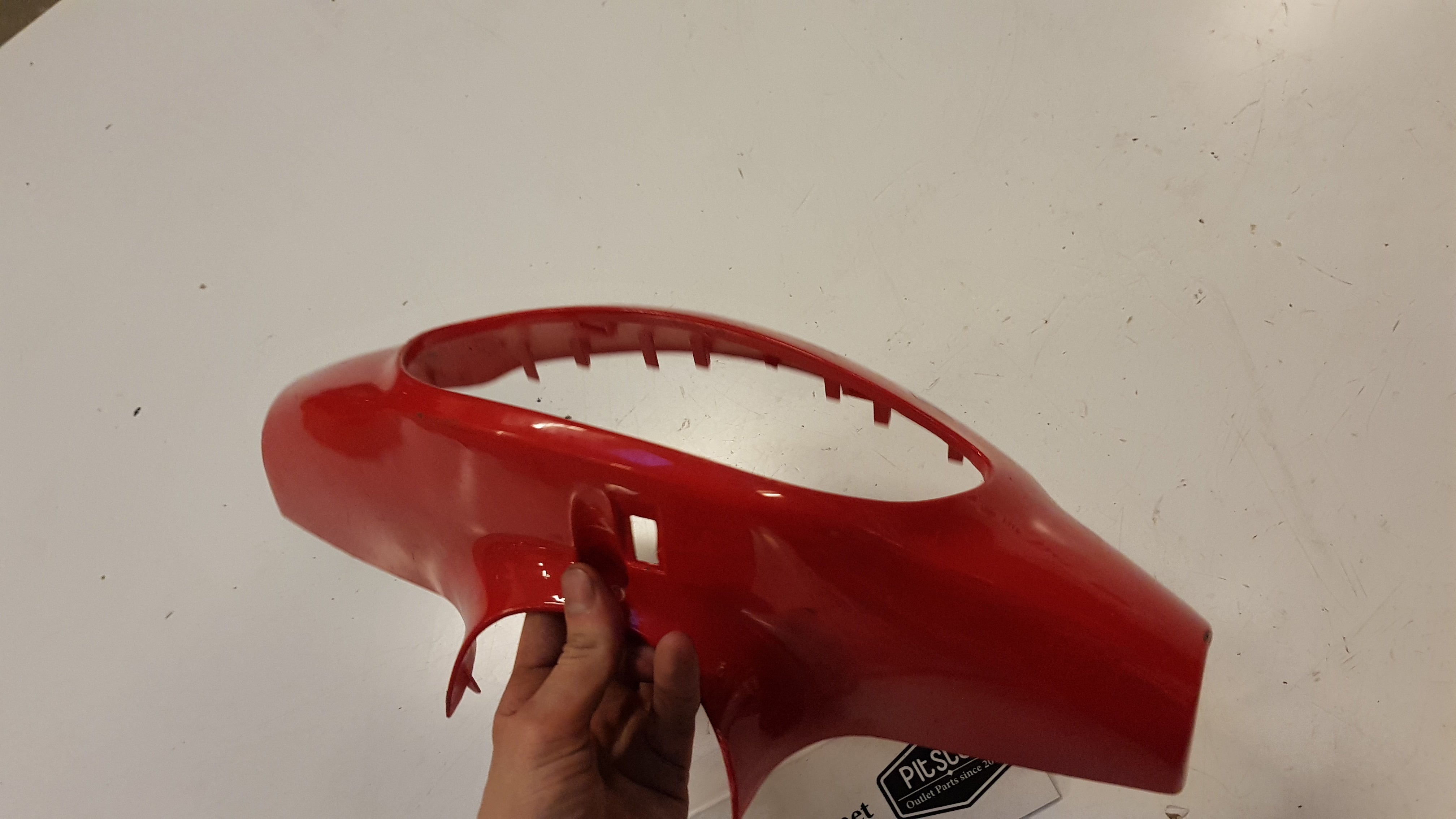 Koplampkap (Rood)