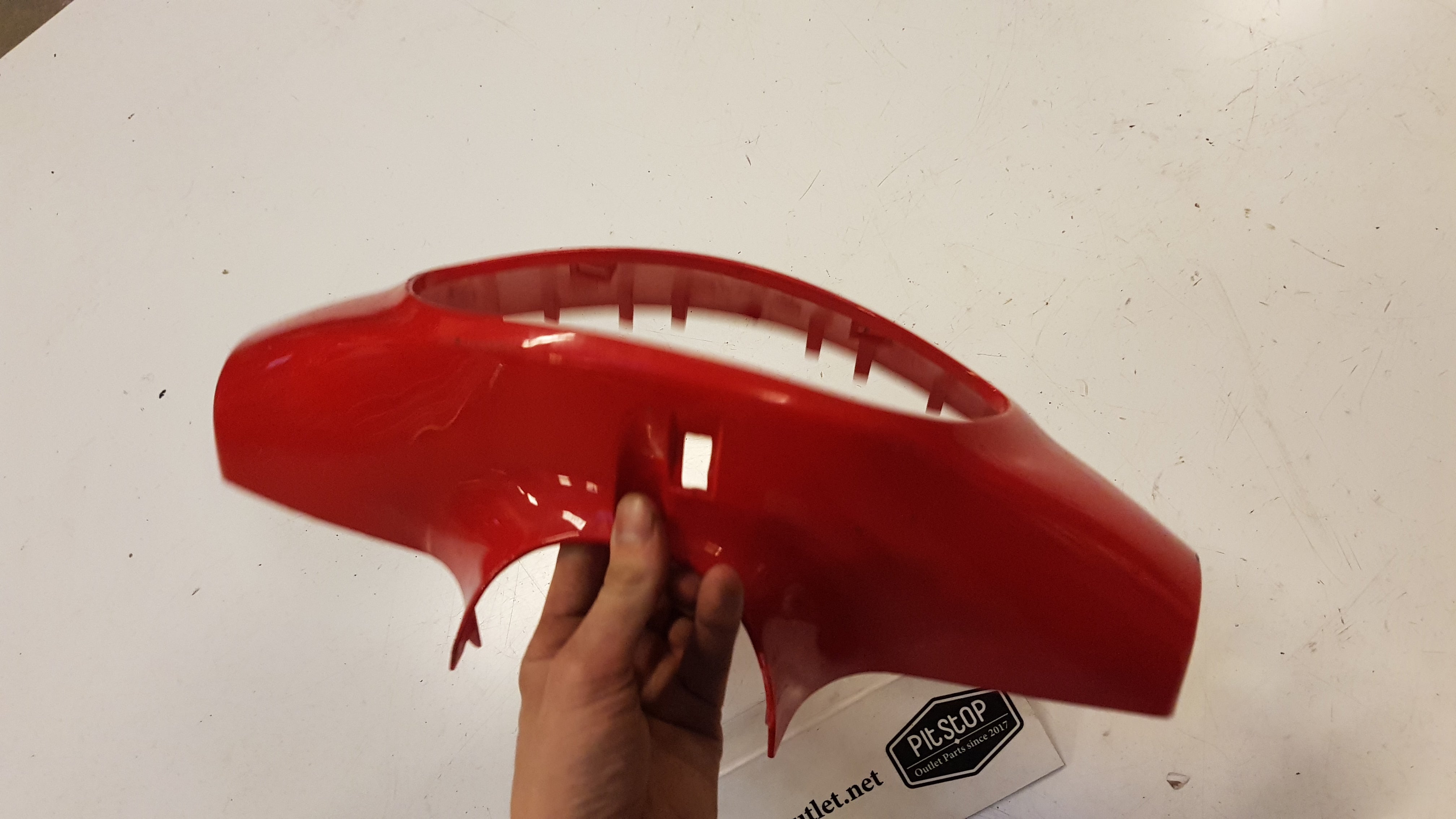 Koplampkap (Rood)