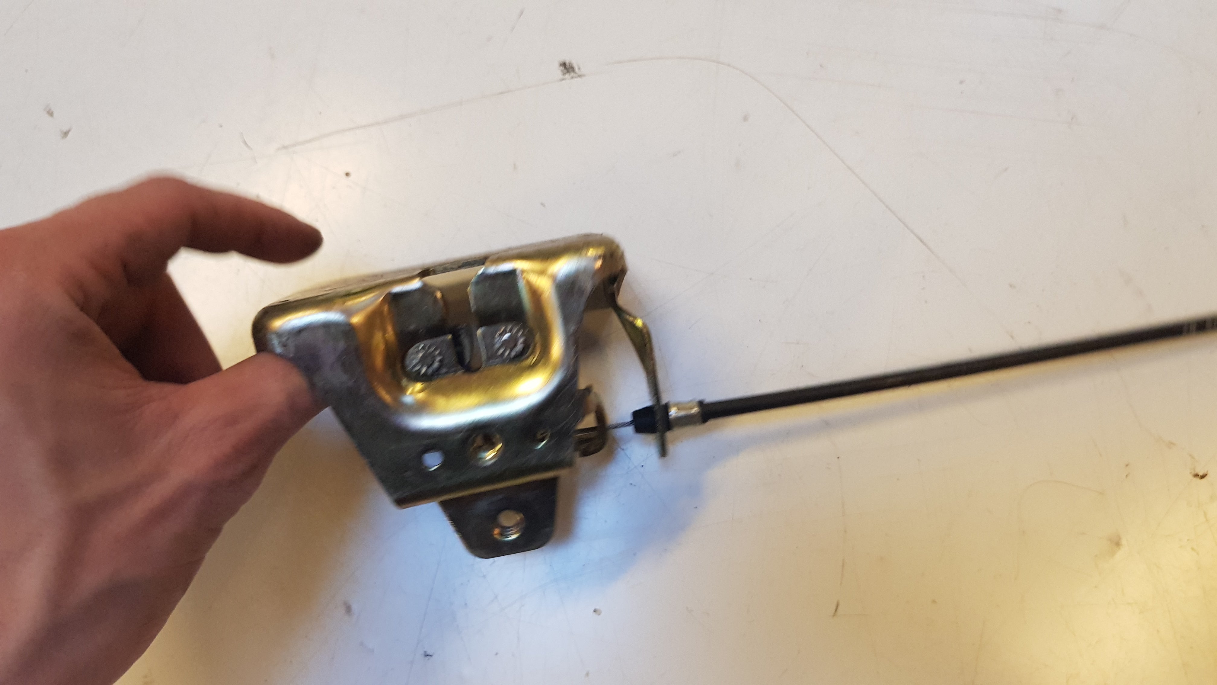 Zadelslot Mechanisme