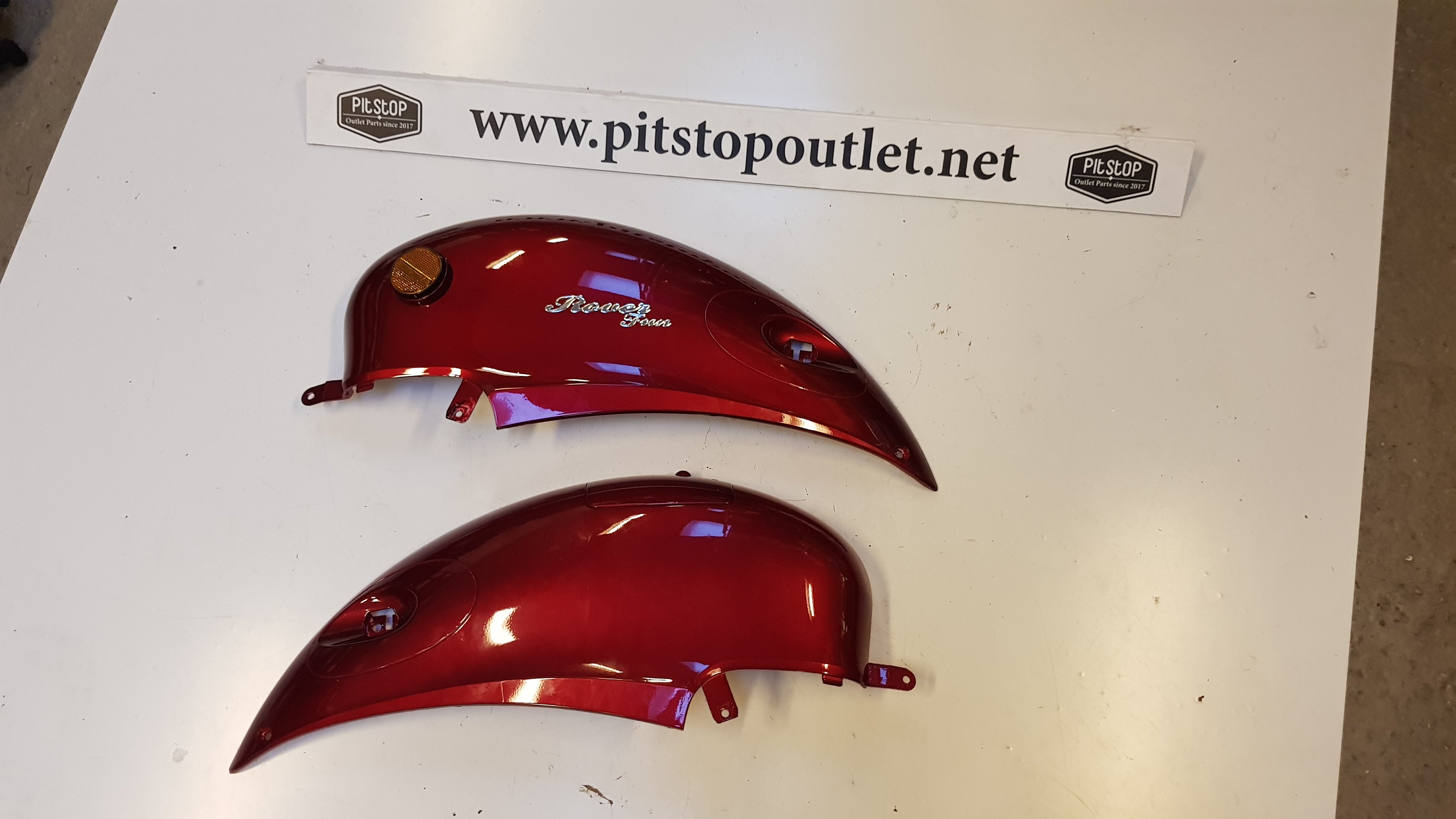 Zijkappen (Bordeaux Rood)