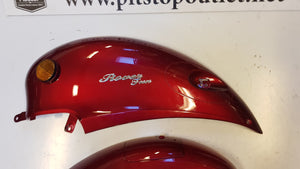 Zijkappen (Bordeaux Rood)