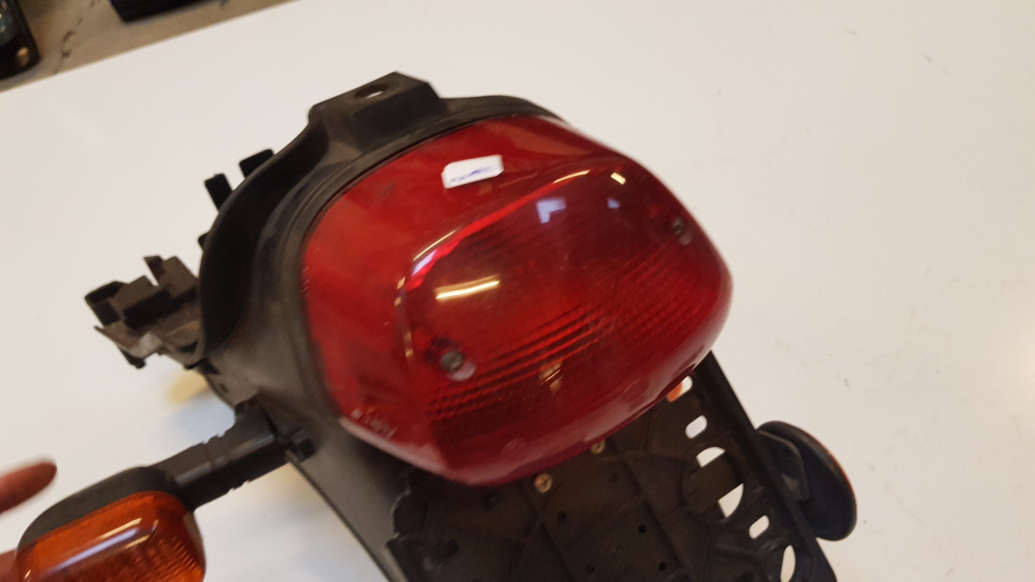 Achterspatbord + Licht