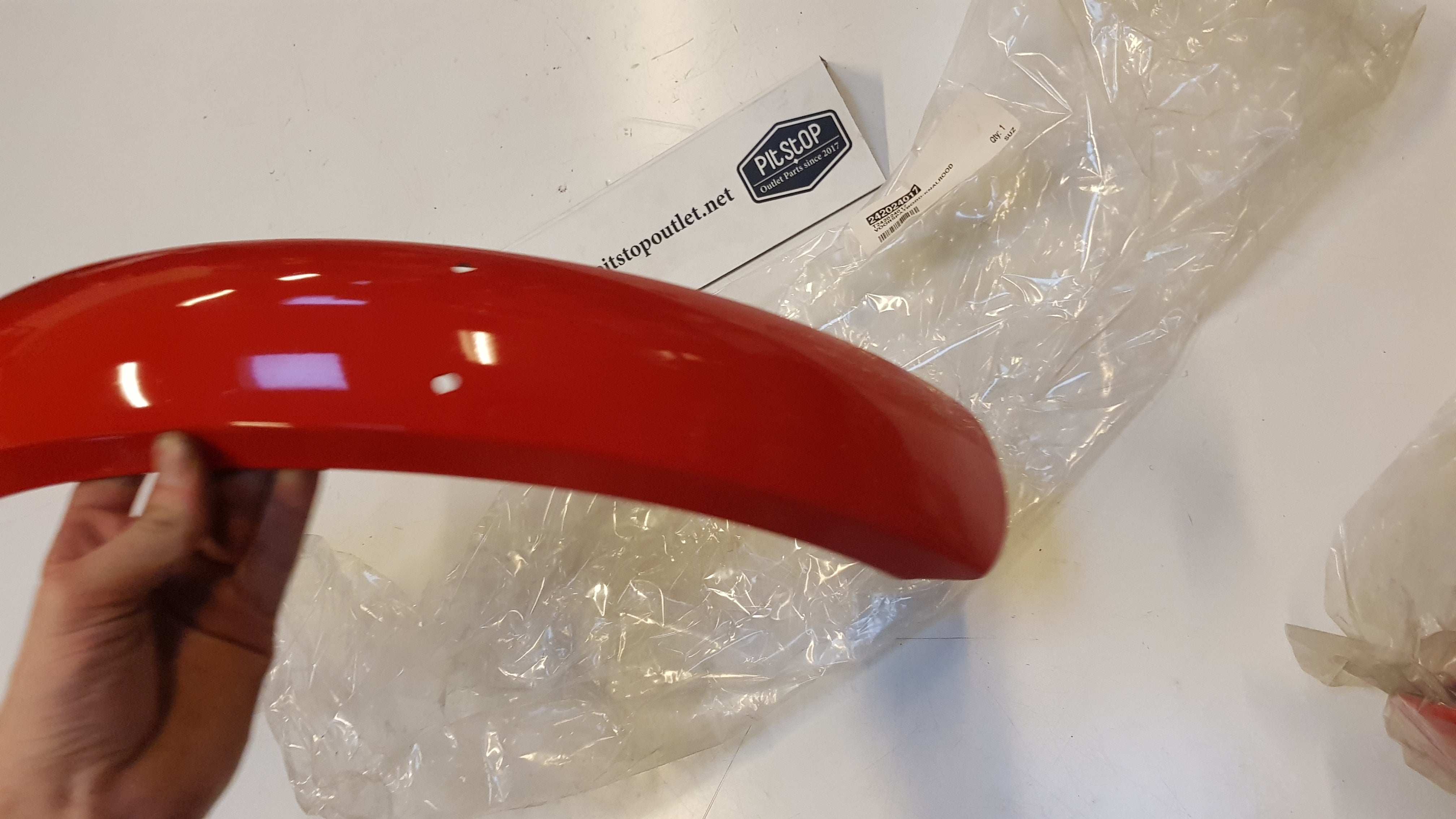 Voorspatbord (Rood)