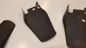 Achterspatbord (Zwart)