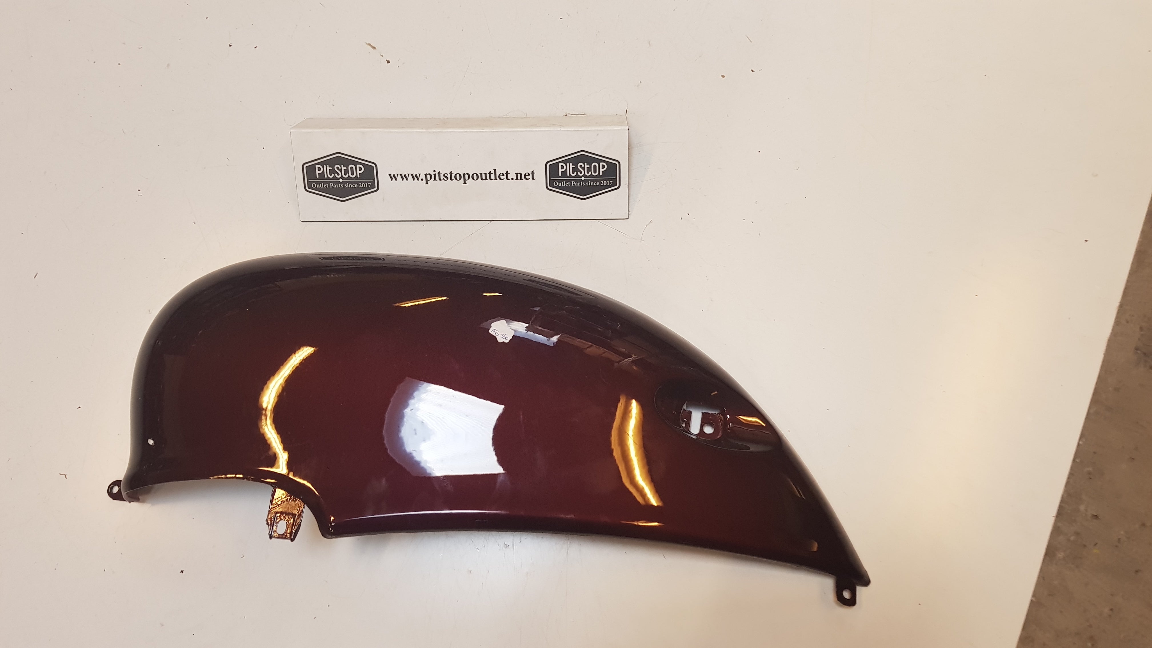 Linker Zijkap (Bordeaux Rood)