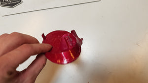 Rechter Knipperlicht Kapje (Bordeaux Rood)