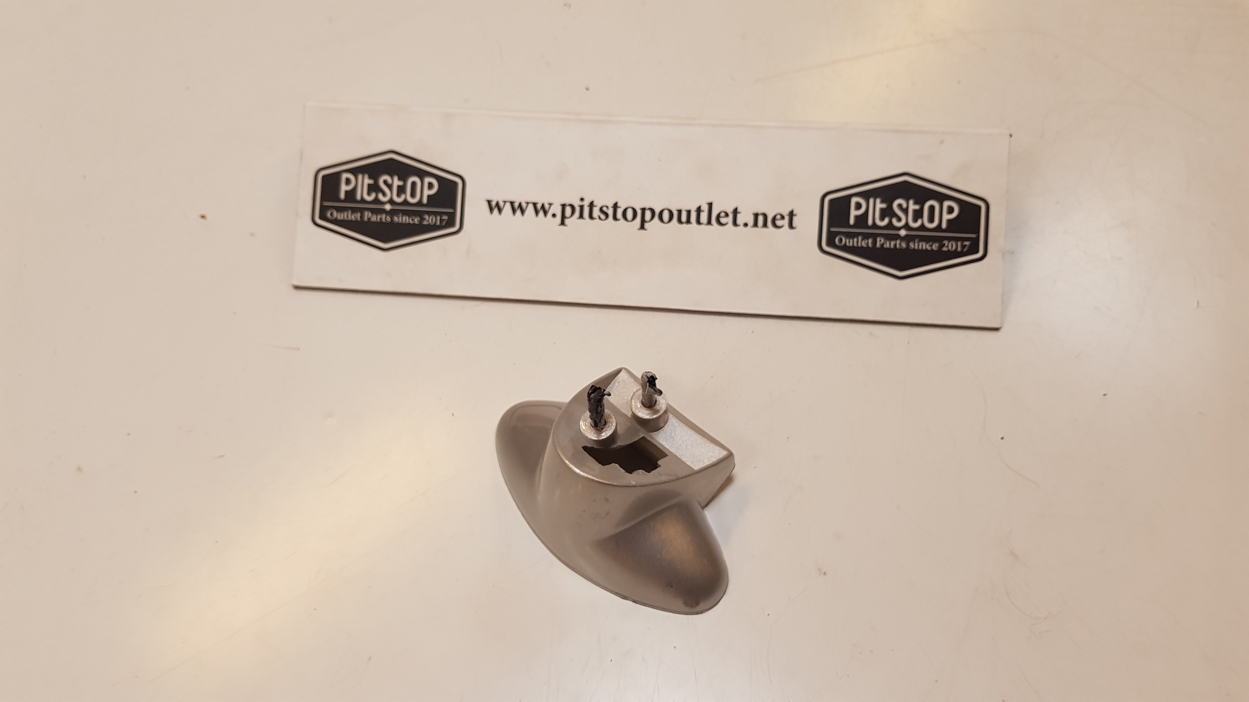 Achterlicht Kapje (Zilver/Grijs)