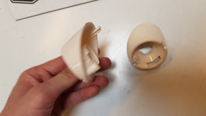 Knipperlicht Kapjes (Creme-Wit)