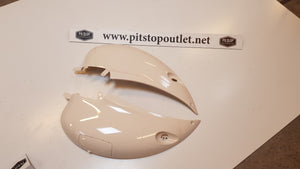 Set Zijkappen (Creme-Wit)