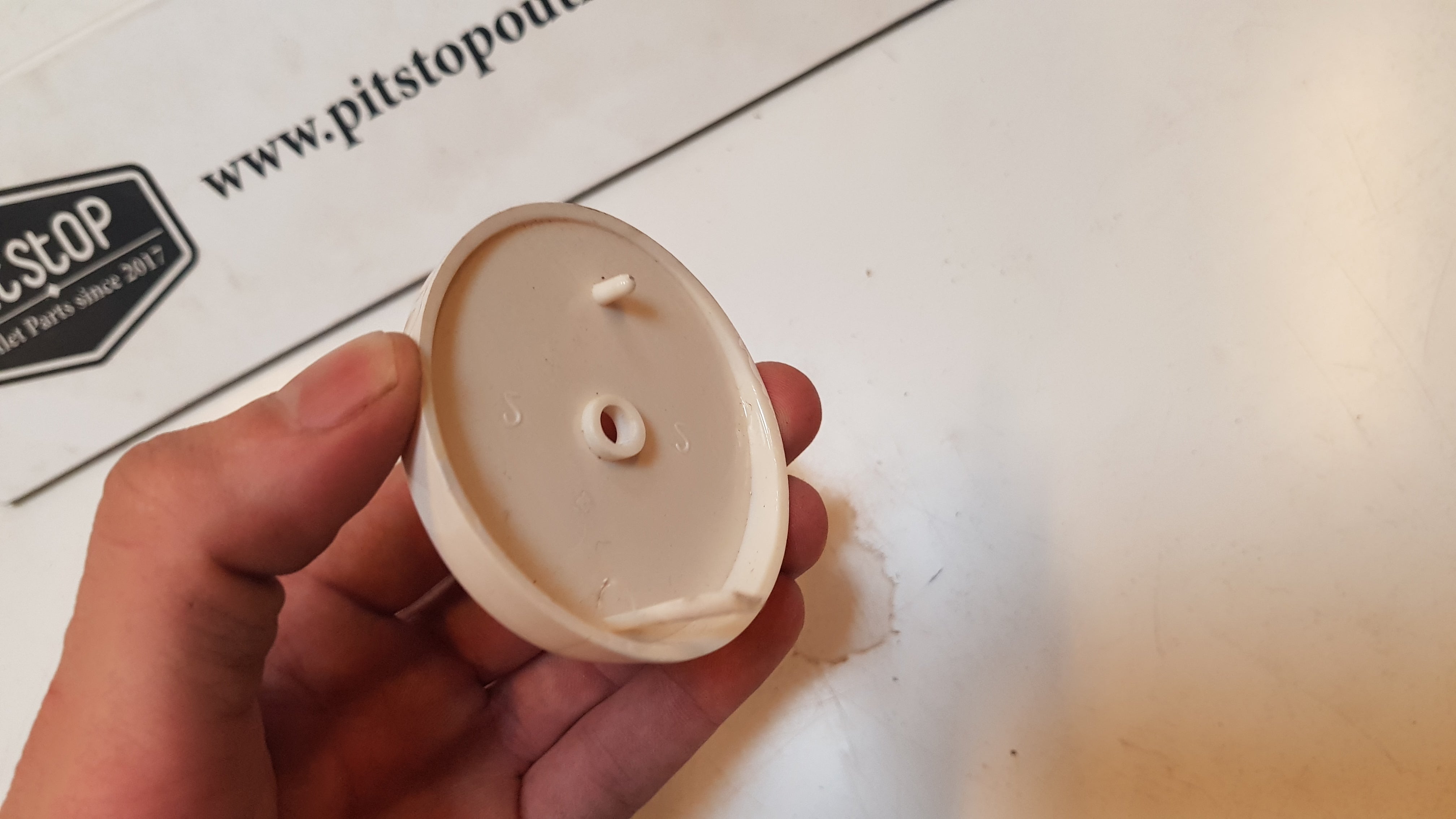 Reflector Kapje (Creme-Wit)