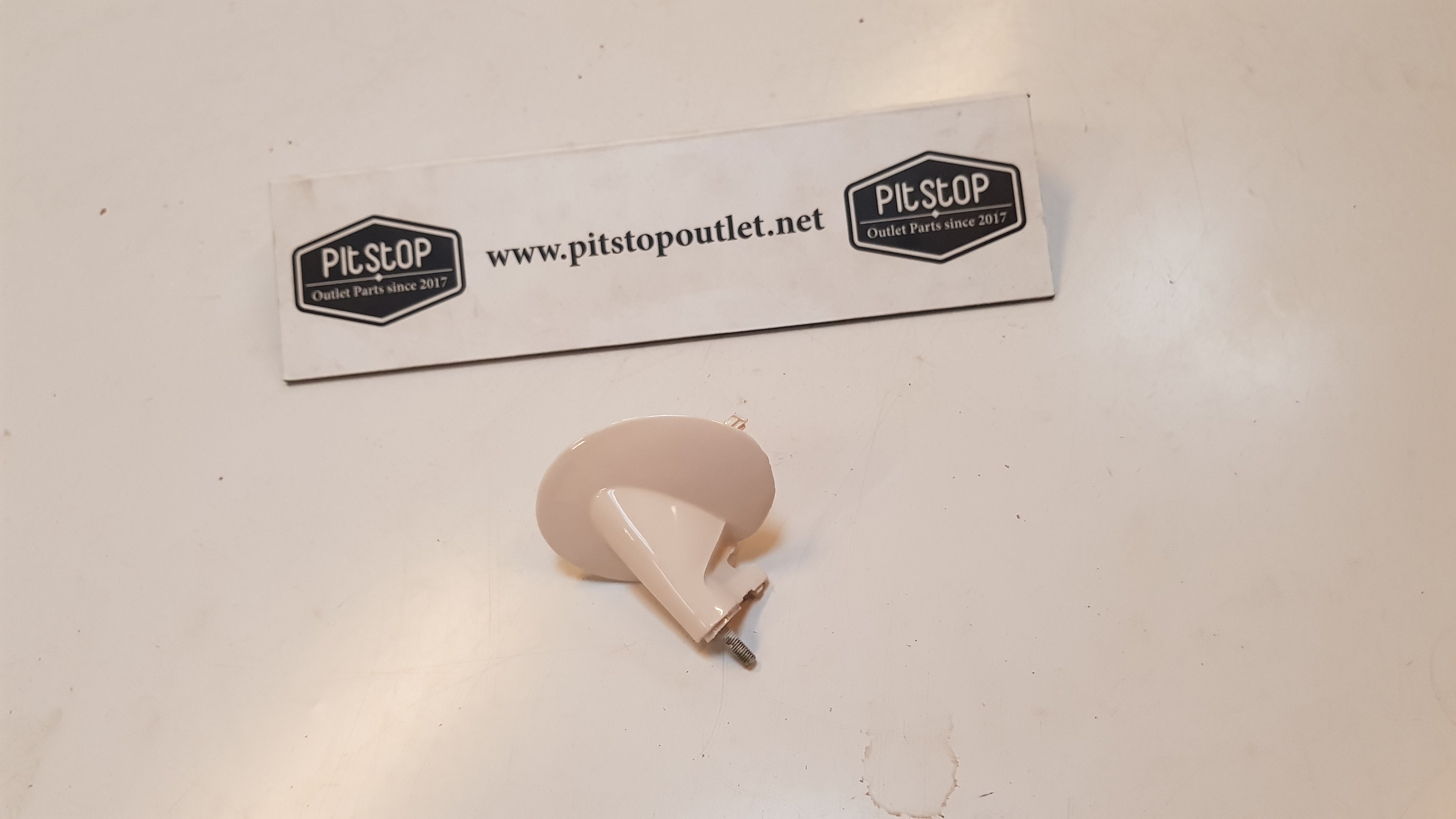 Linker Knipperlicht Kapje (Creme-Wit)