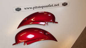 Set Zijkappen (Bordeaux Rood)