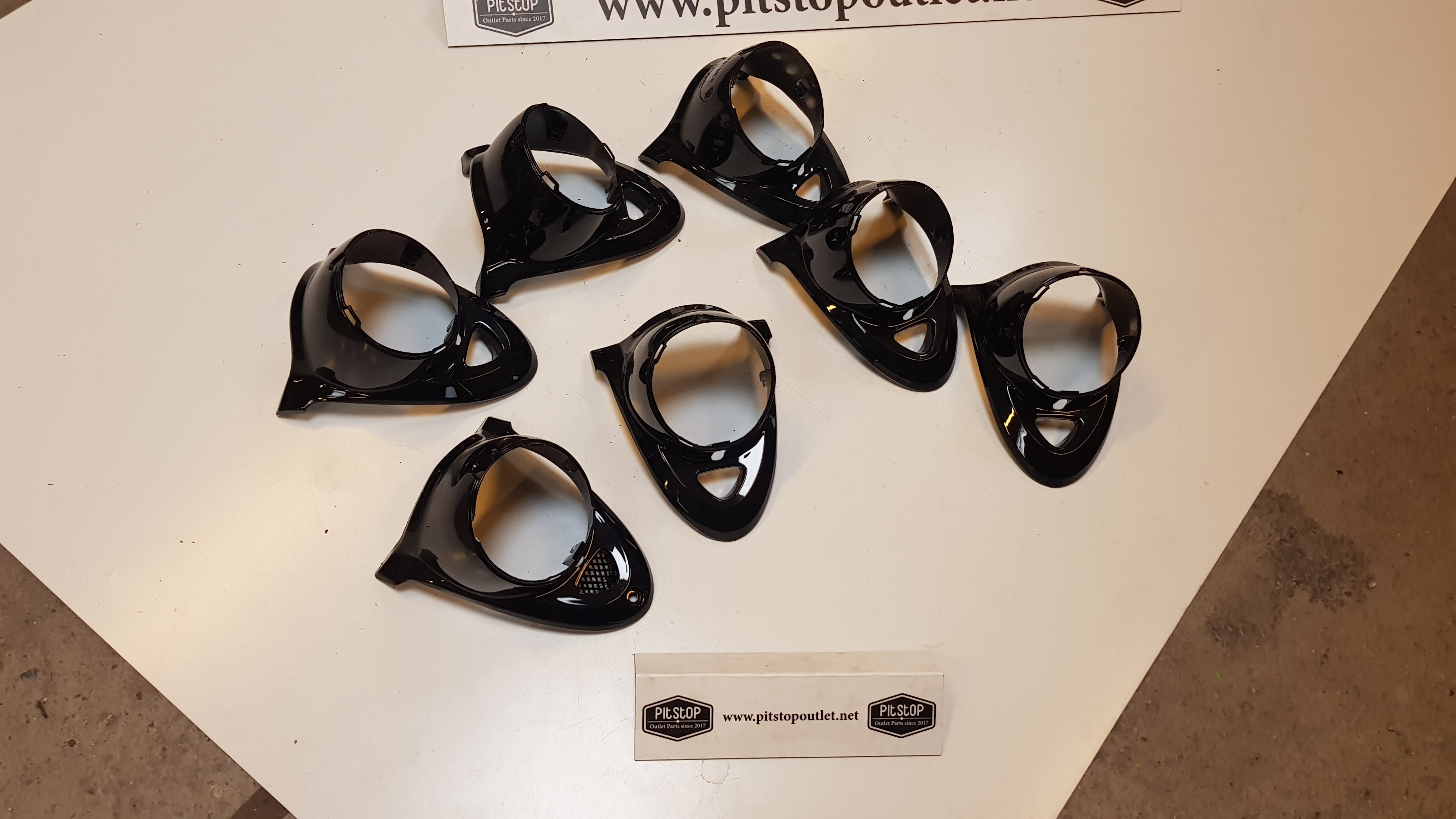 Koplampkap (Zwart)