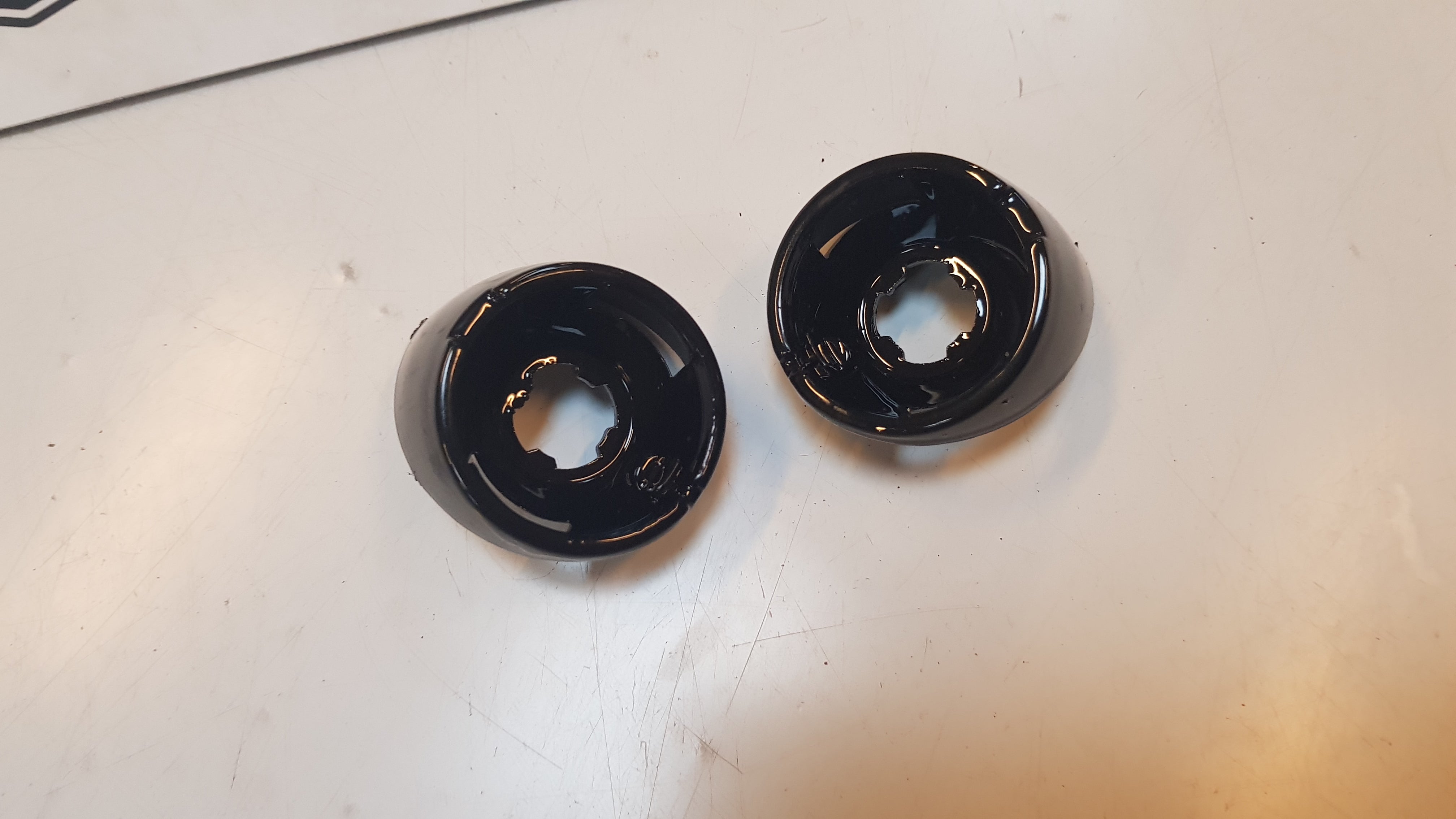 Set Knipperlicht Kapjes (Zwart)