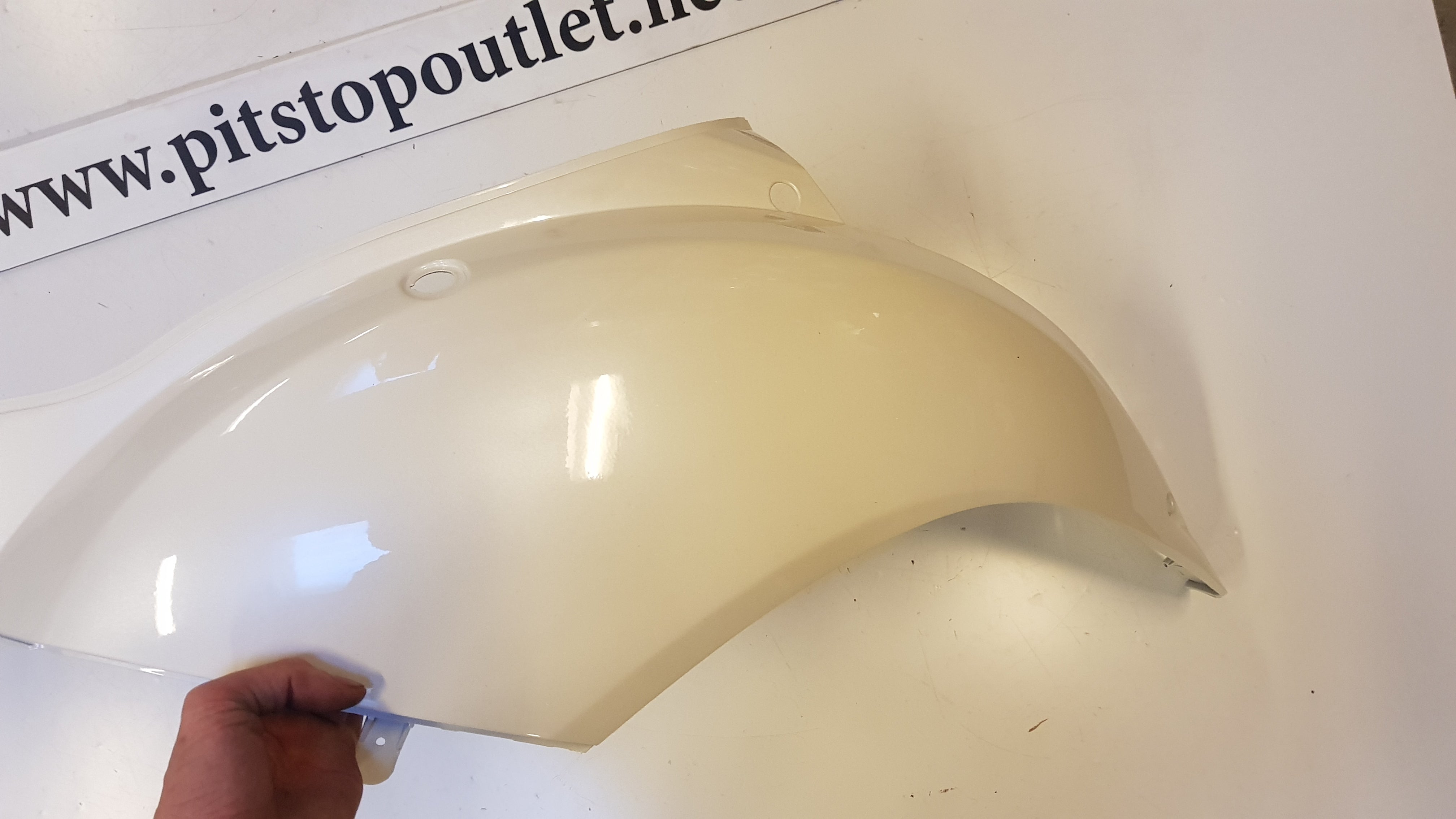 Linker Zijkap (Wit)