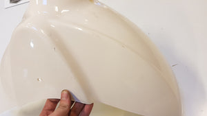 Voorspatbord (Creme-Wit)