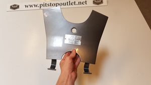 Beenschild Klep (Grijs)