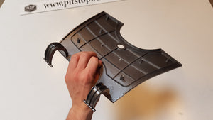 Beenschild Klep (Grijs)