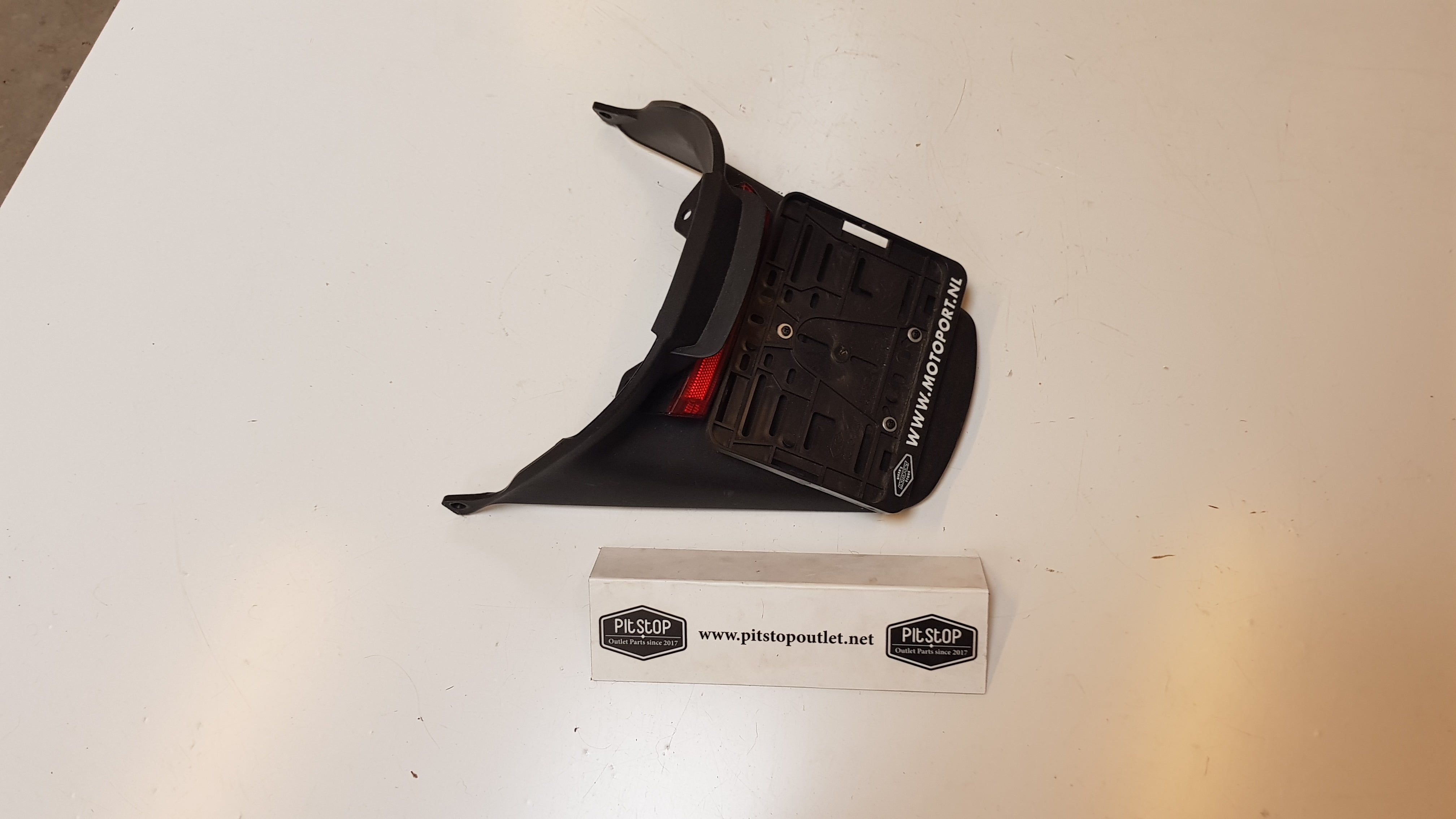 Achterspatbord (Zwart)