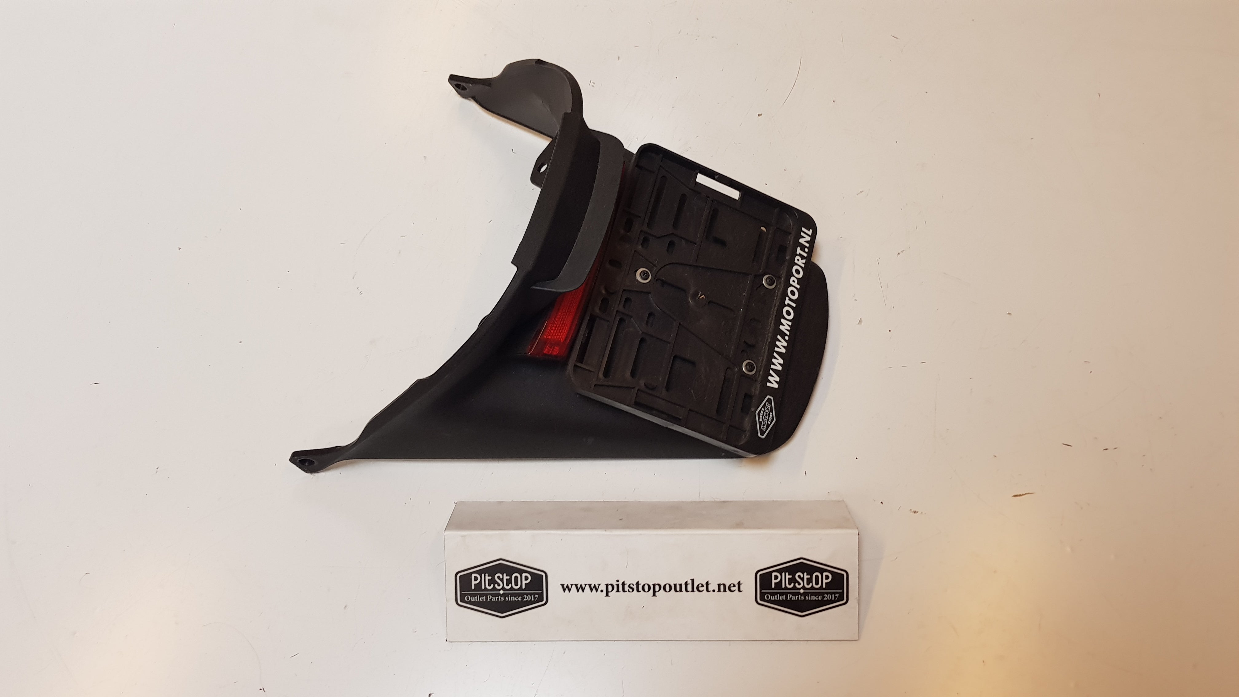 Achterspatbord (Zwart)