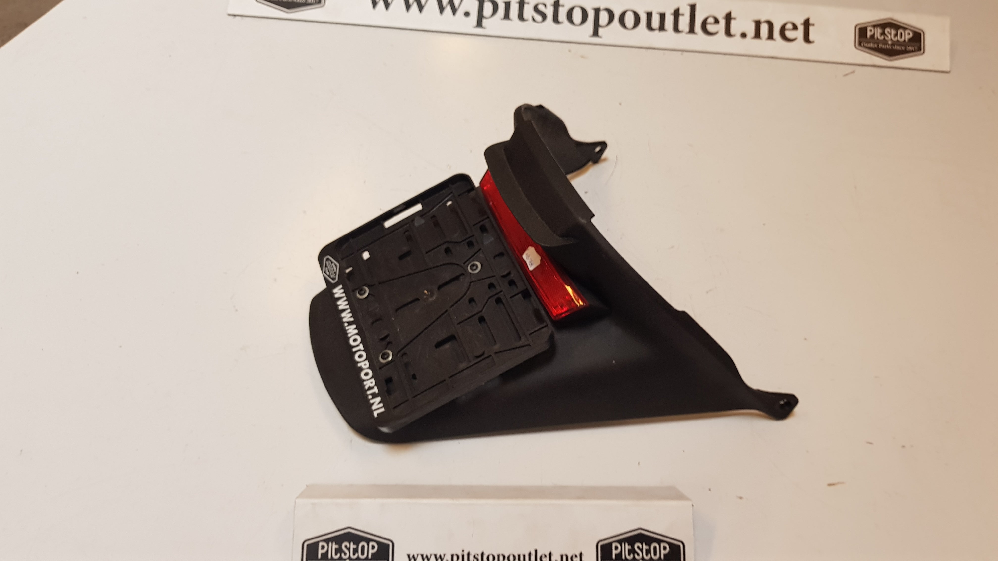 Achterspatbord (Zwart)