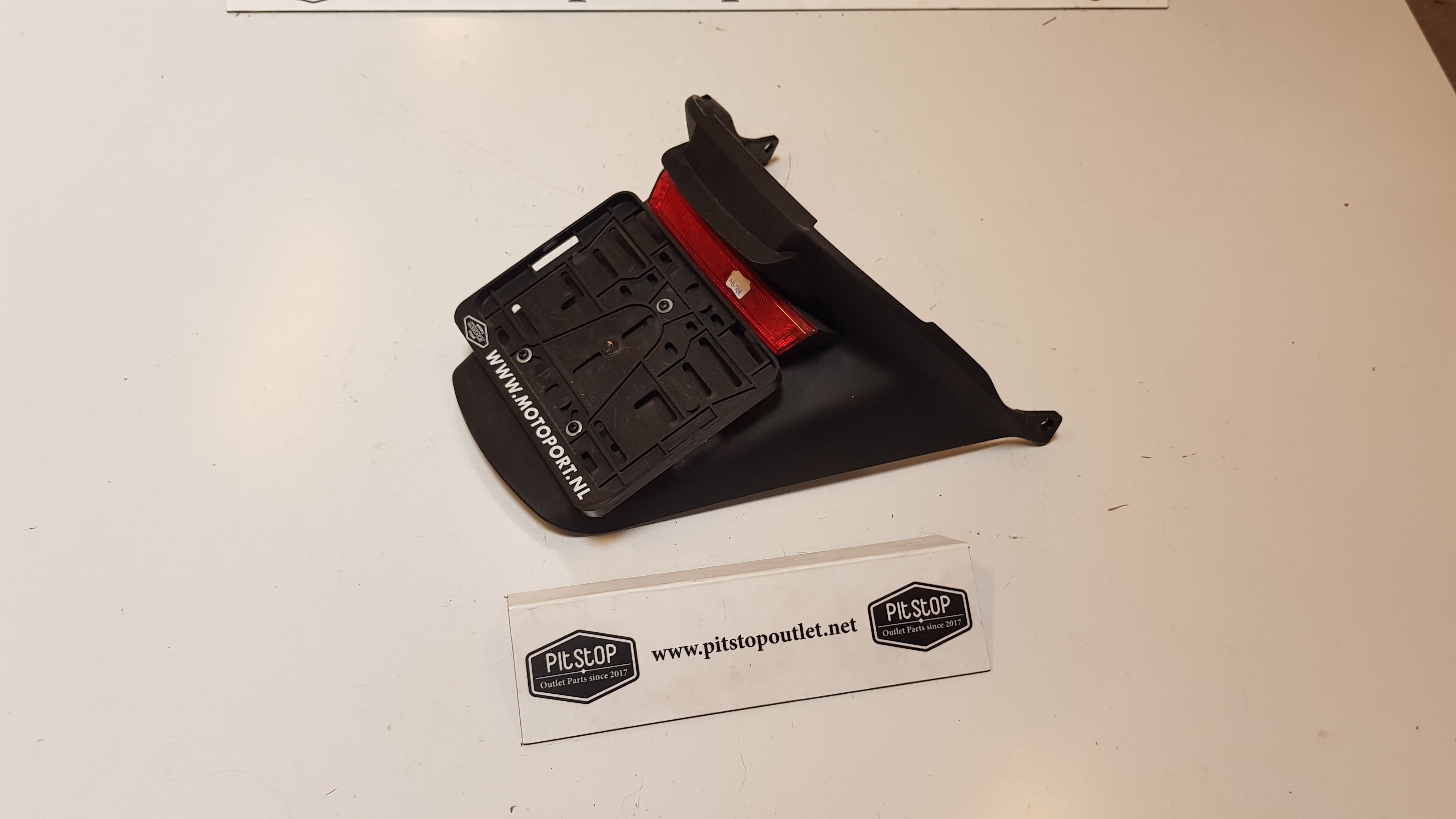 Achterspatbord (Zwart)