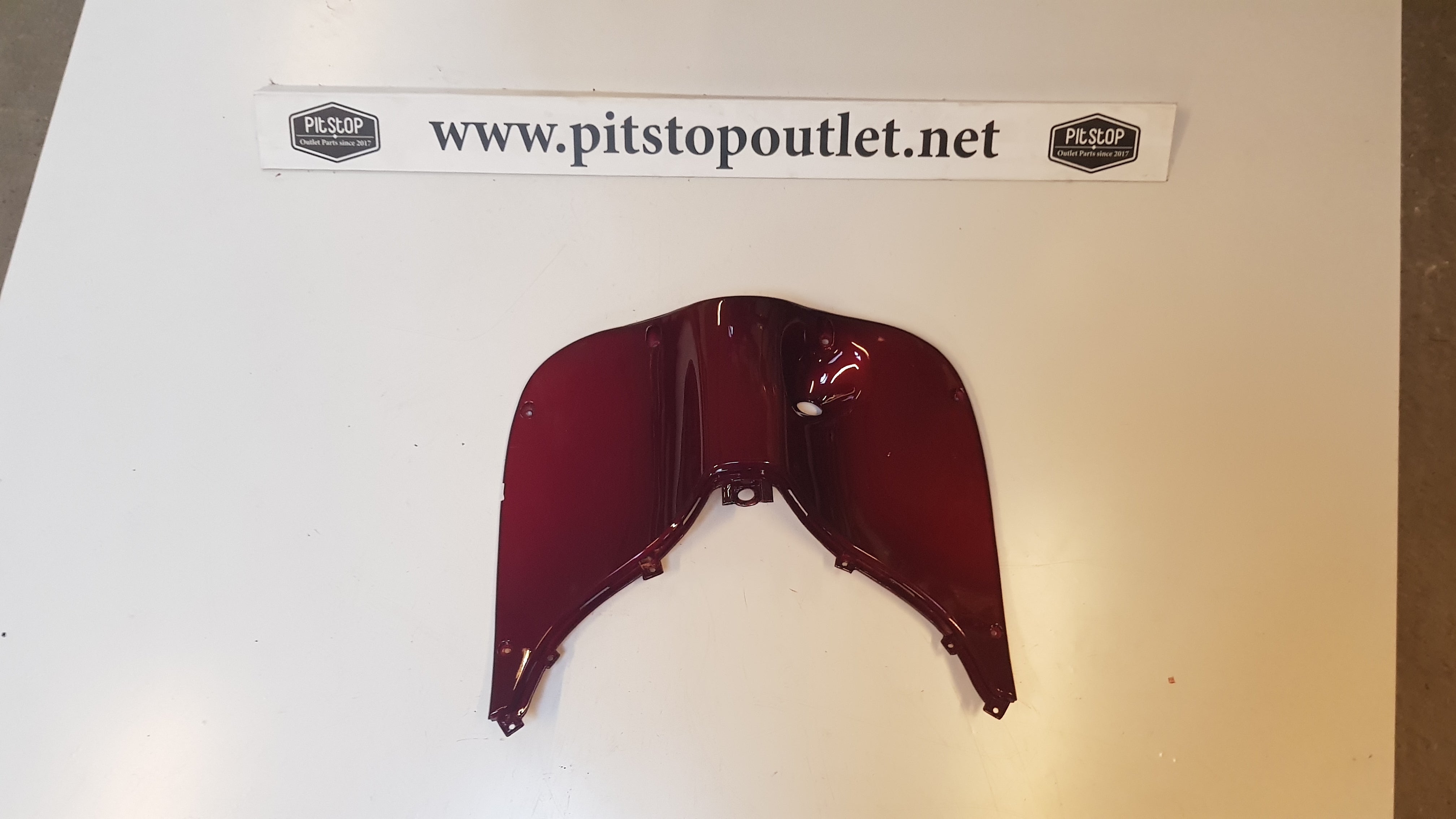 Beenschild (Bordeaux Rood)