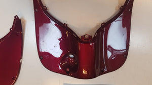 Beenschild (Bordeaux Rood)