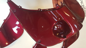 Beenschild (Bordeaux Rood)