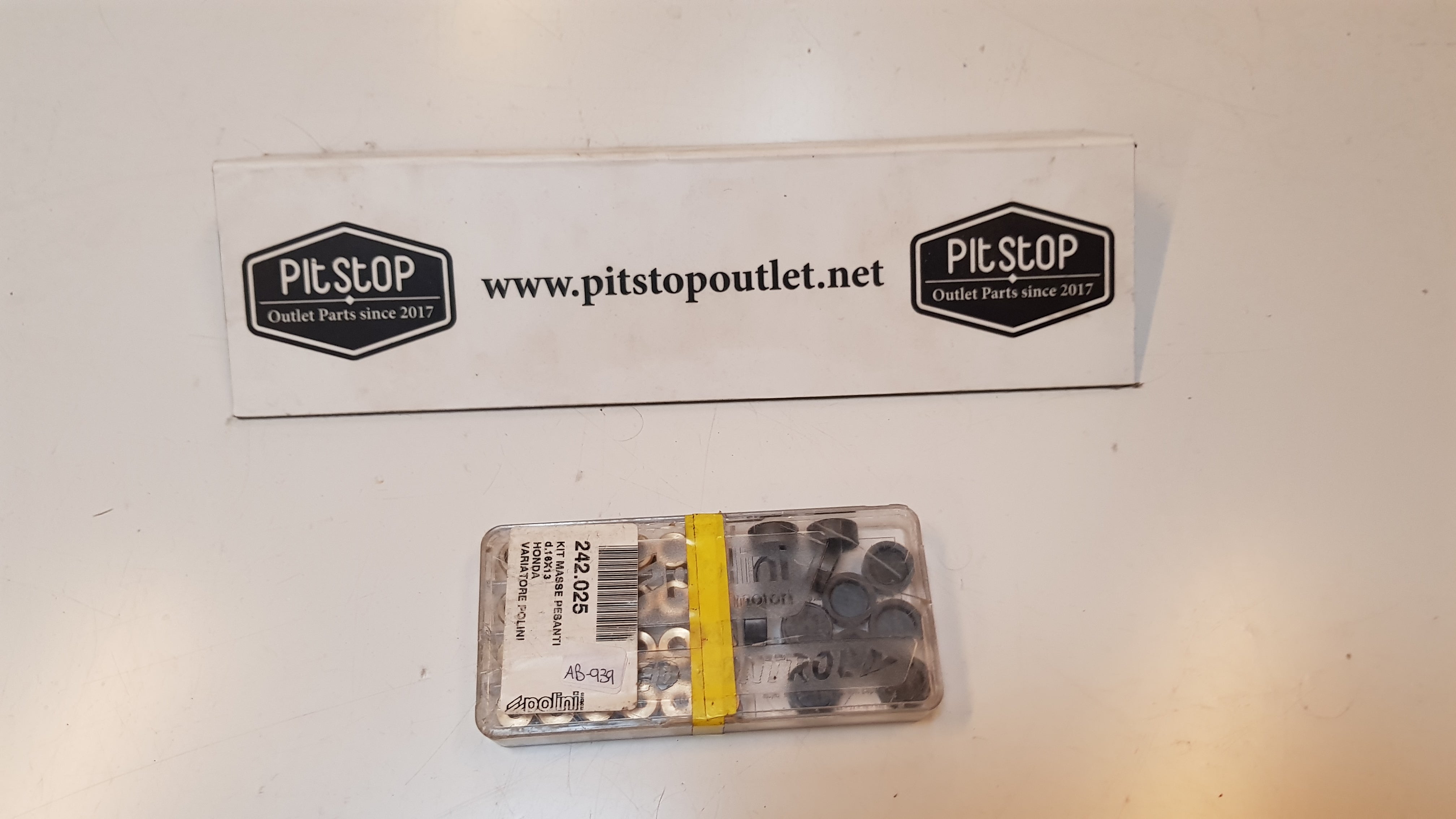 Polini 16x13 Afstel Set (Rollen voor Variateur)