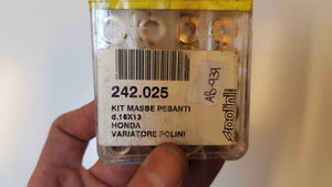 Polini 16x13 Afstel Set (Rollen voor Variateur)