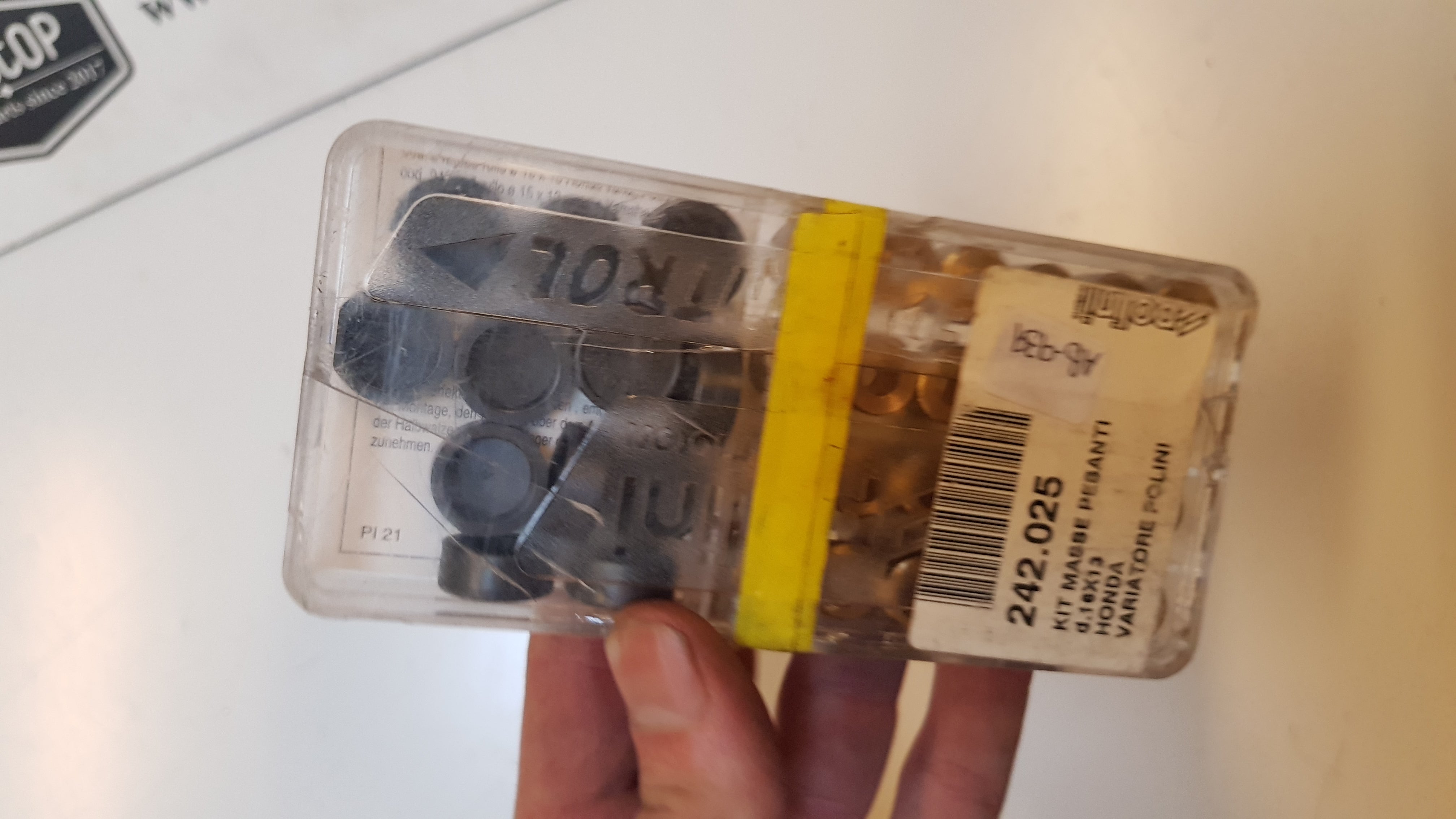 Polini 16x13 Afstel Set (Rollen voor Variateur)
