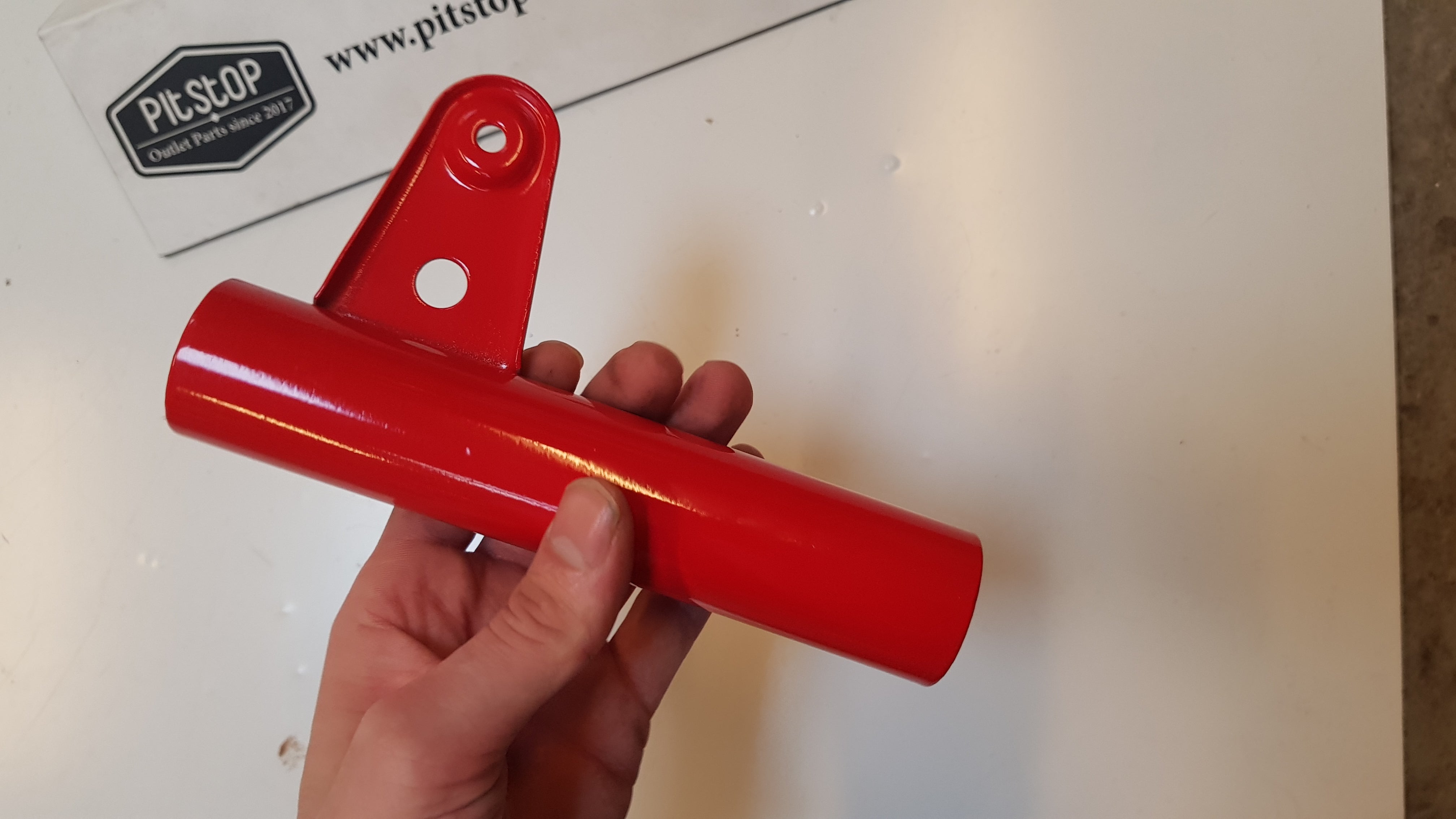 Linker Koplamp Oor (Rood)