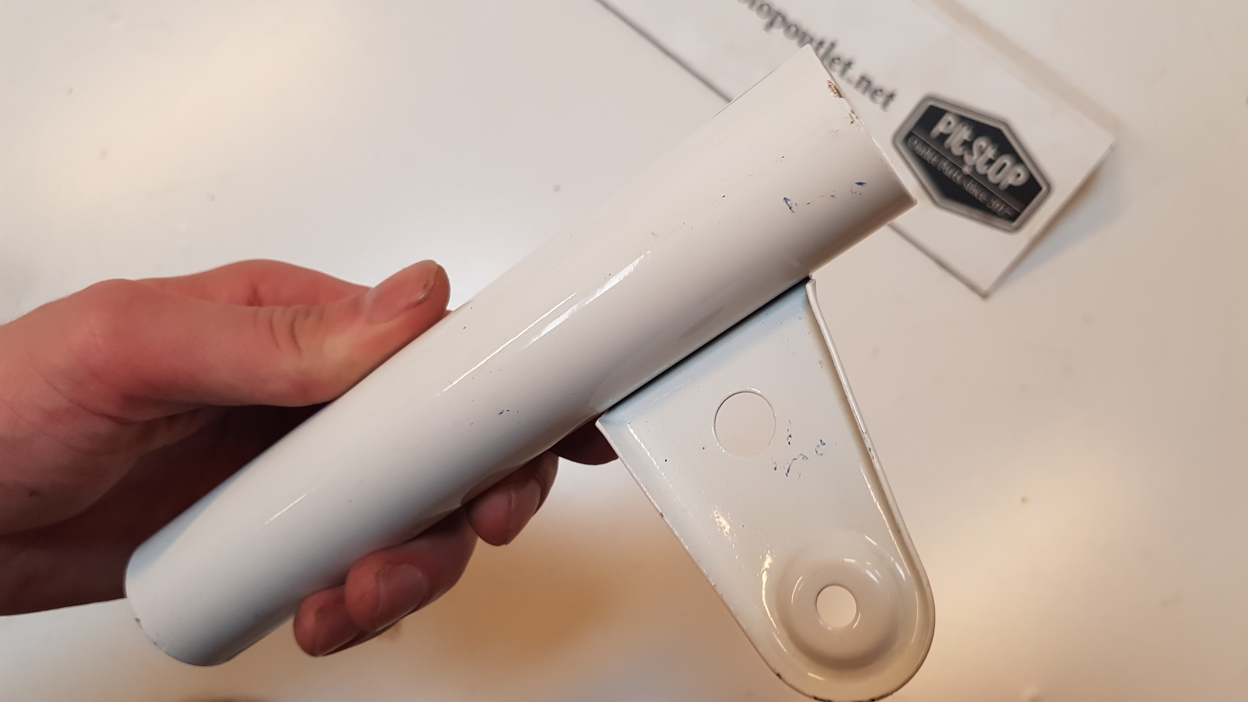 Linker Koplamp Oor (Wit)