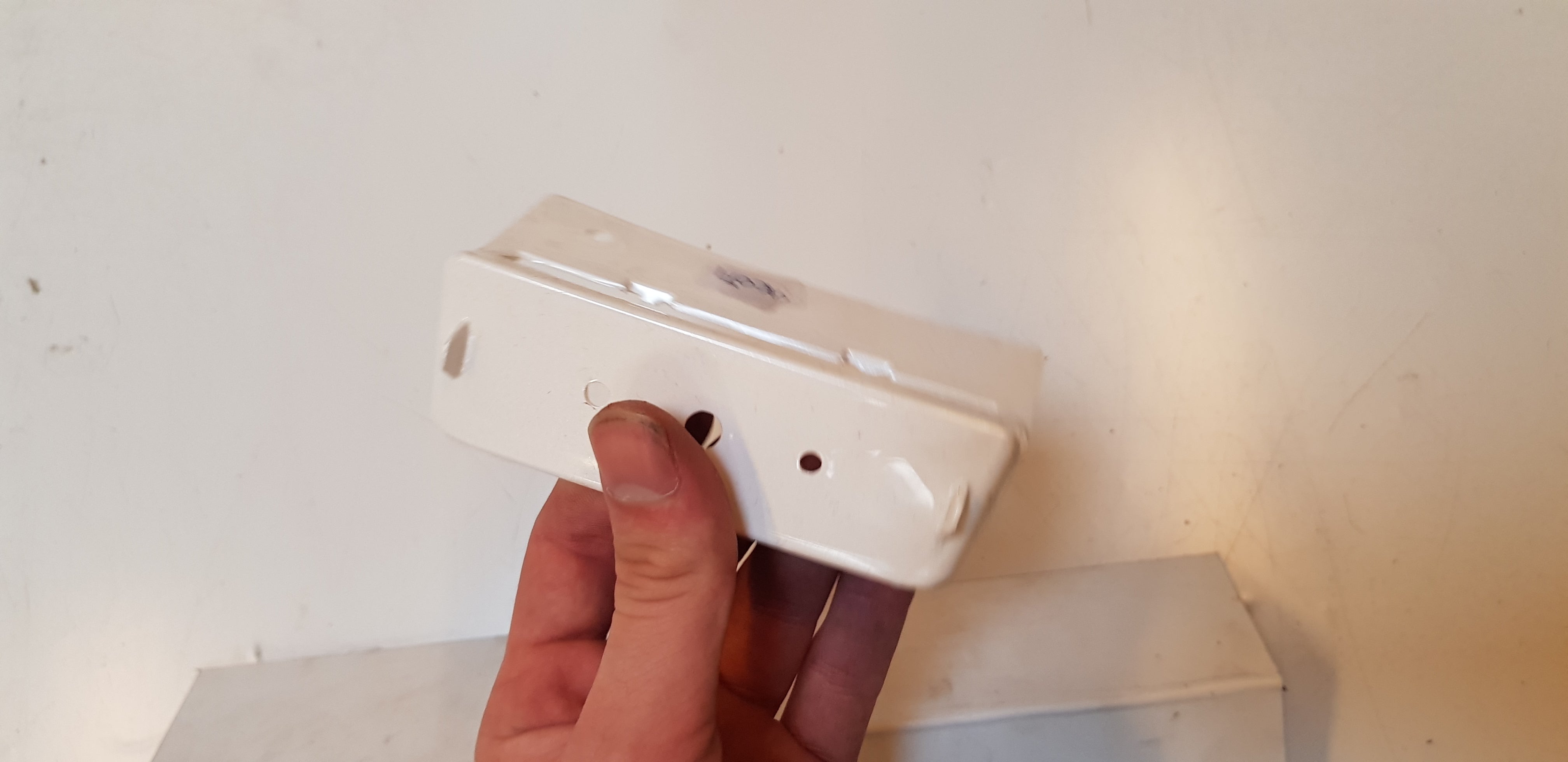 Kentekenverlichting Kapje (Wit)