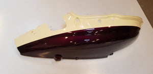 Rechter Zijkap (Aubergine+Creme)