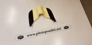 Beenschild (Aubergine+Creme)