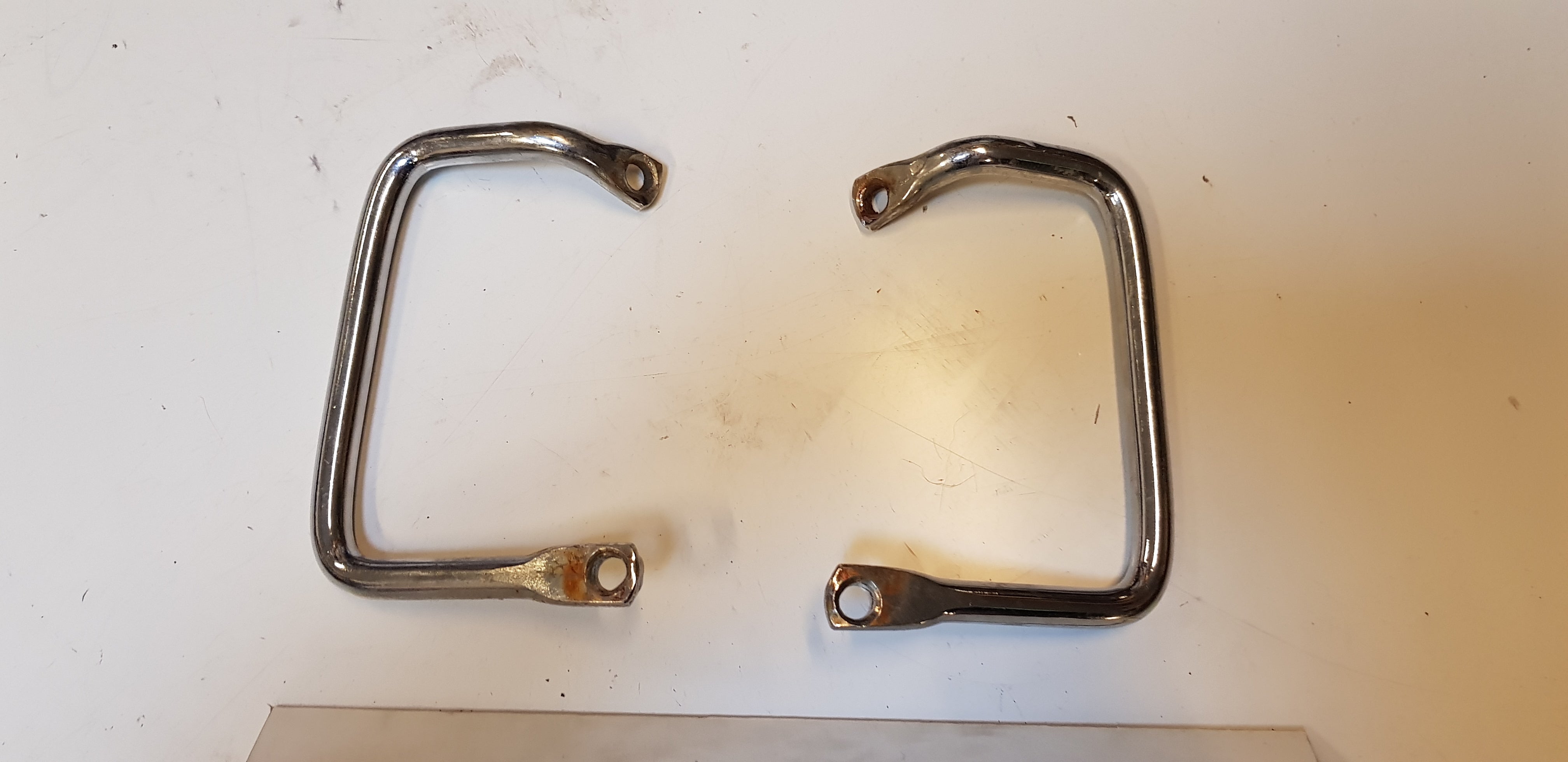 Set Achter Handvaten (Chroom)