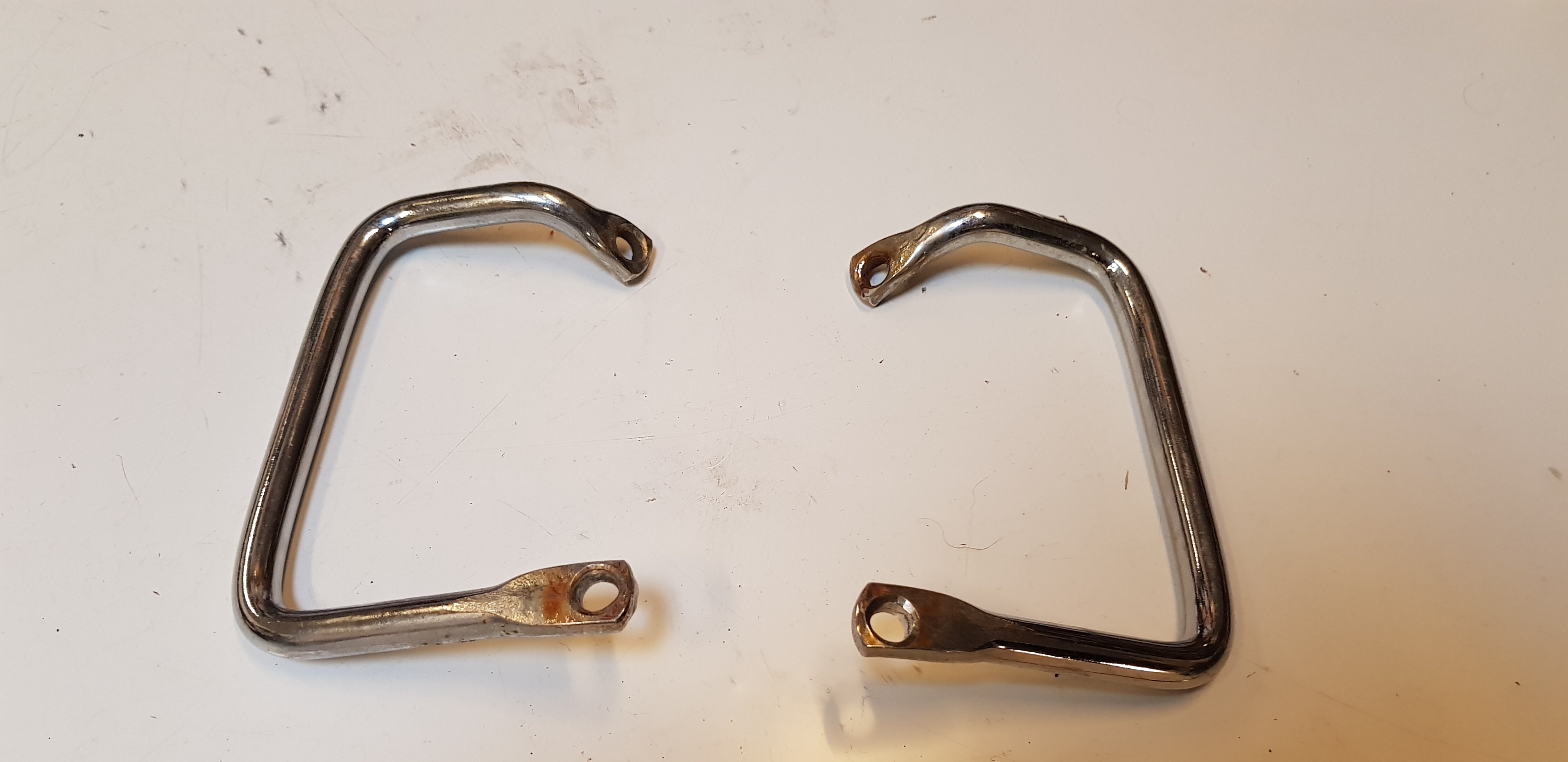 Set Achter Handvaten (Chroom)