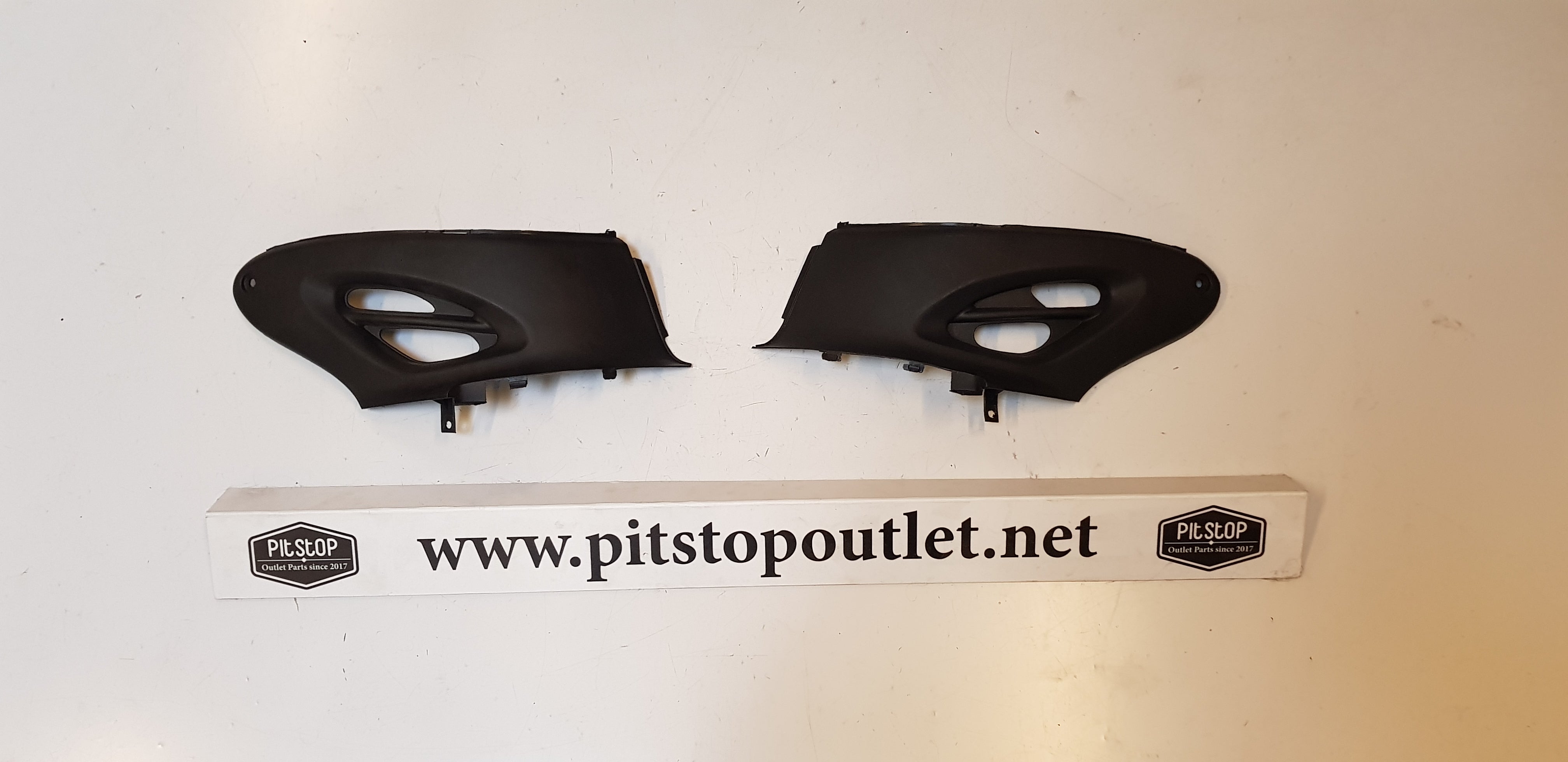 ACTIE Set Zijkapjes (Zwart)
