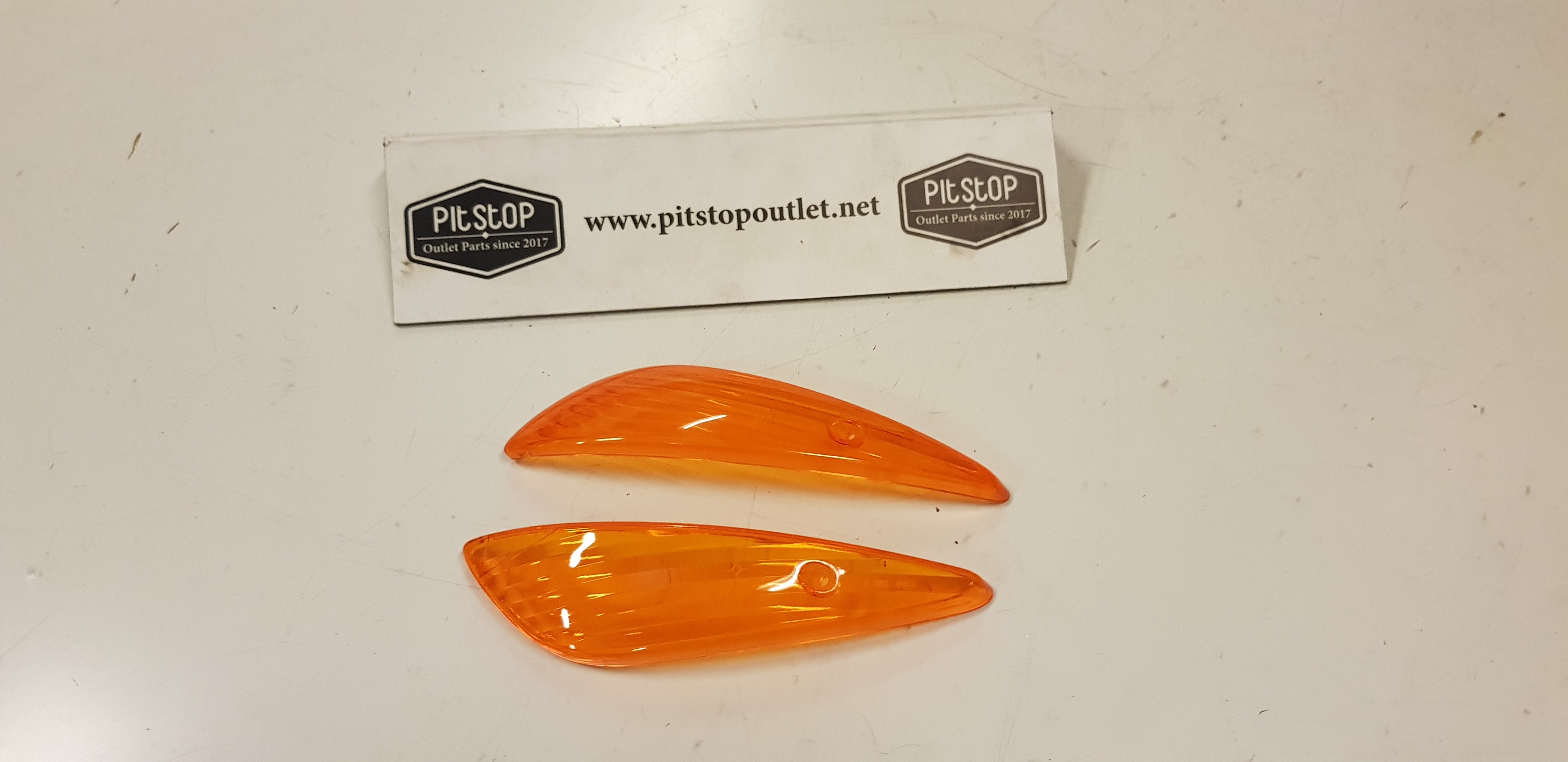 Achterste Knipperlichtglazen (Oranje)
