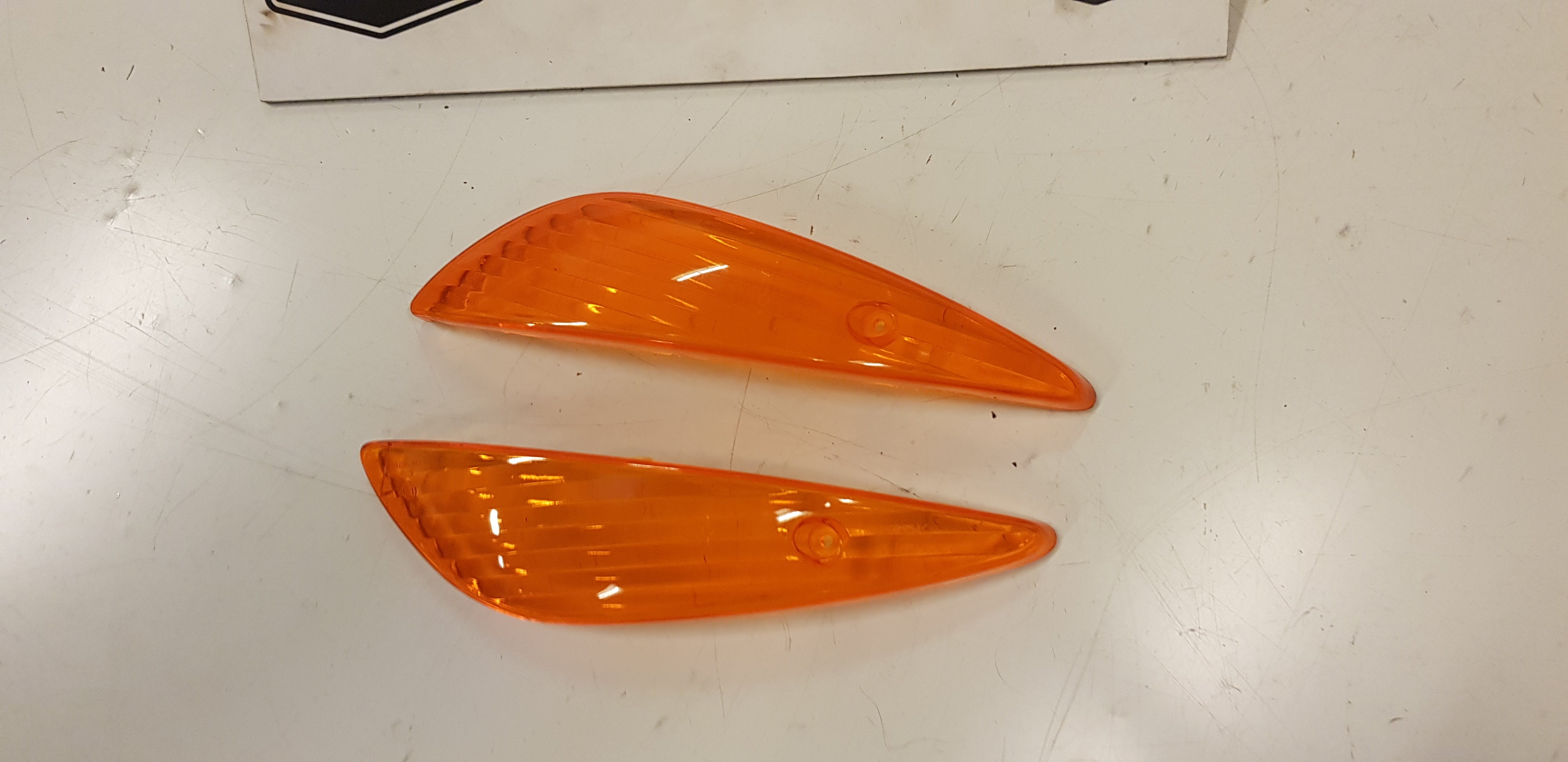 Achterste Knipperlichtglazen (Oranje)