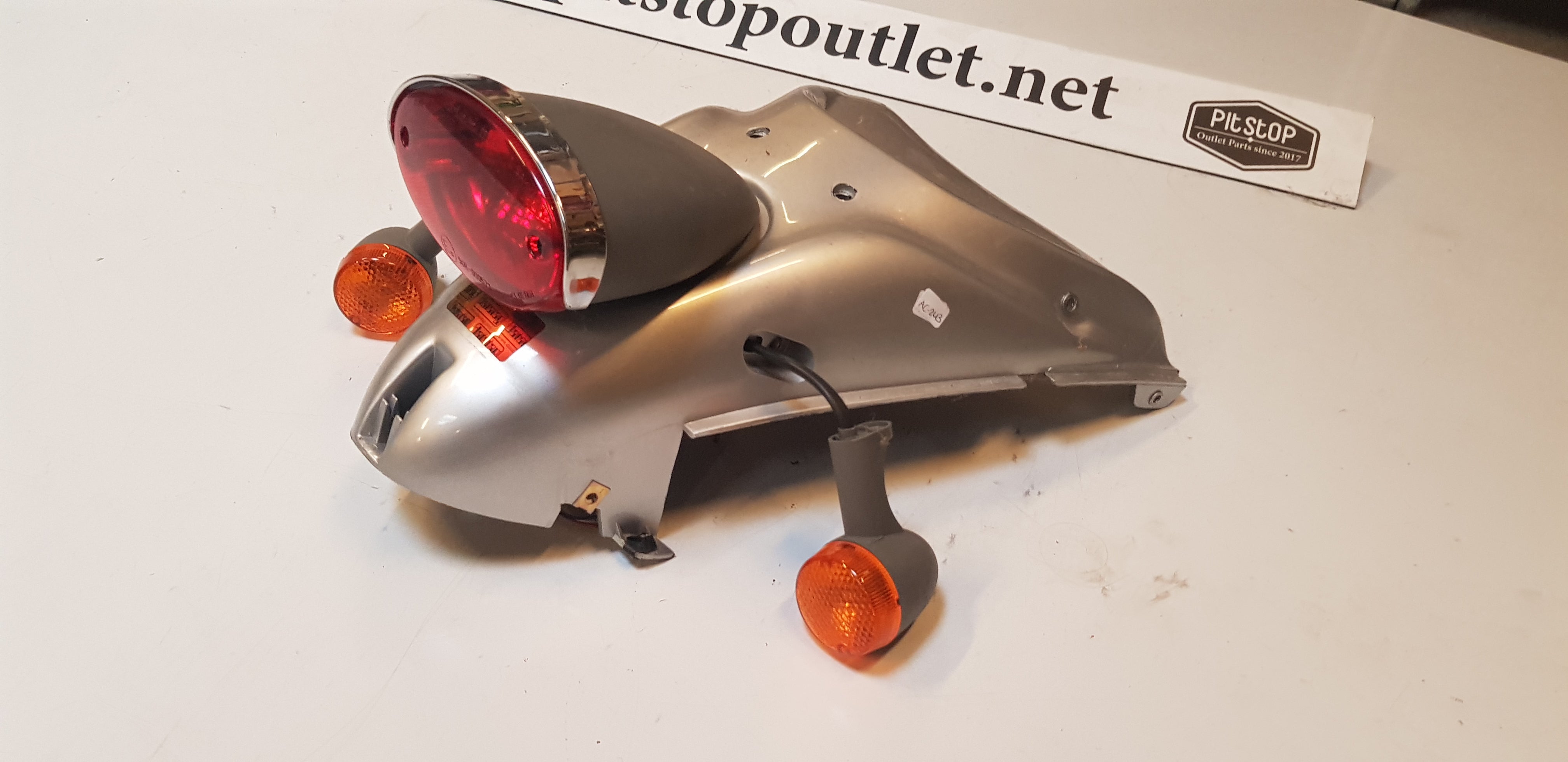 Italjet Torpedo Achterkap+Verlichting